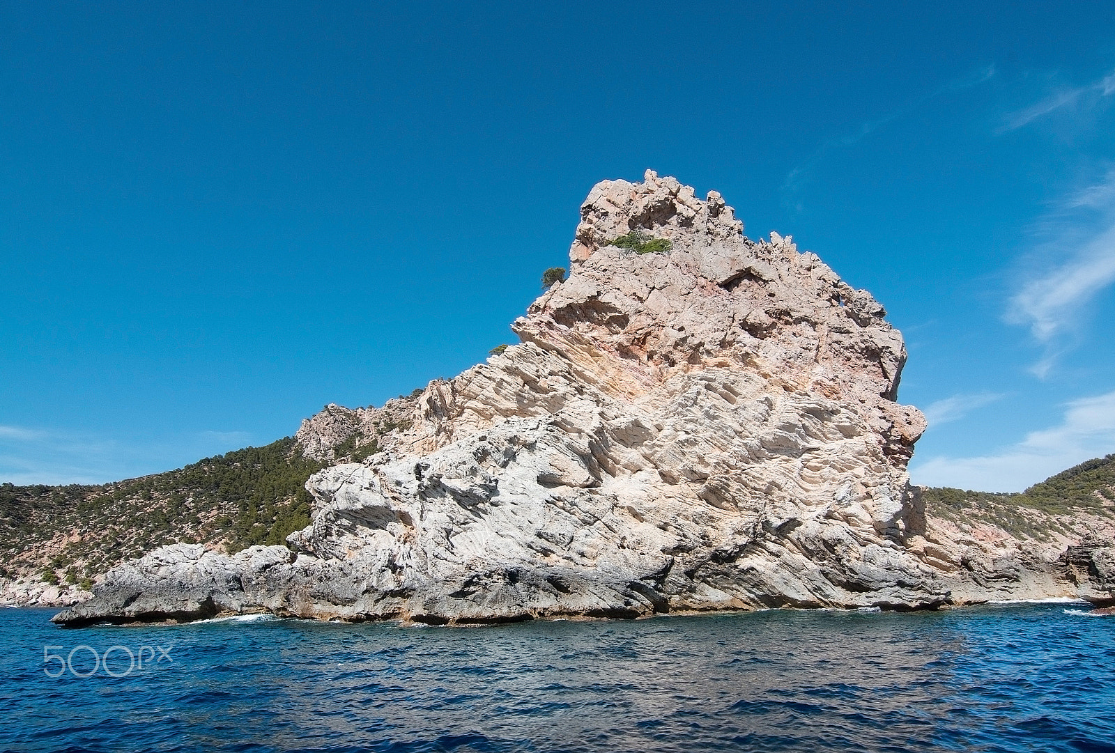 AF Zoom-Nikkor 35-70mm f/3.3-4.5 N sample photo. Mediterranean seascape photography