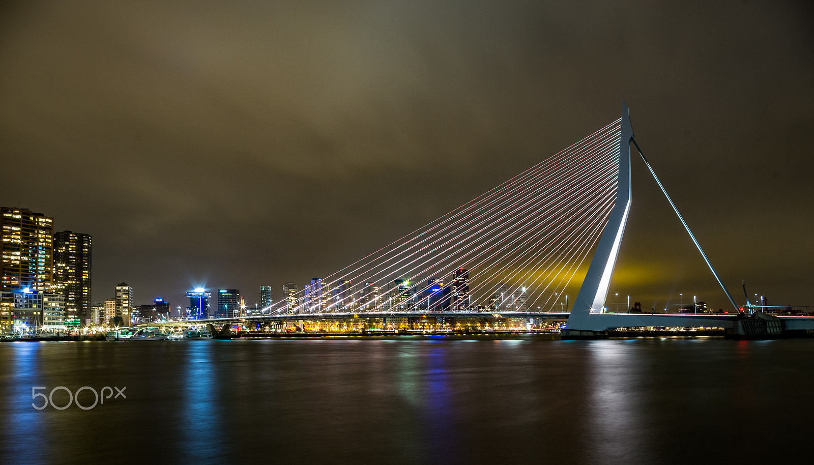 Pentax smc DA 18-55mm F3.5-5.6 AL sample photo. Erasmus brug rotterdam photography