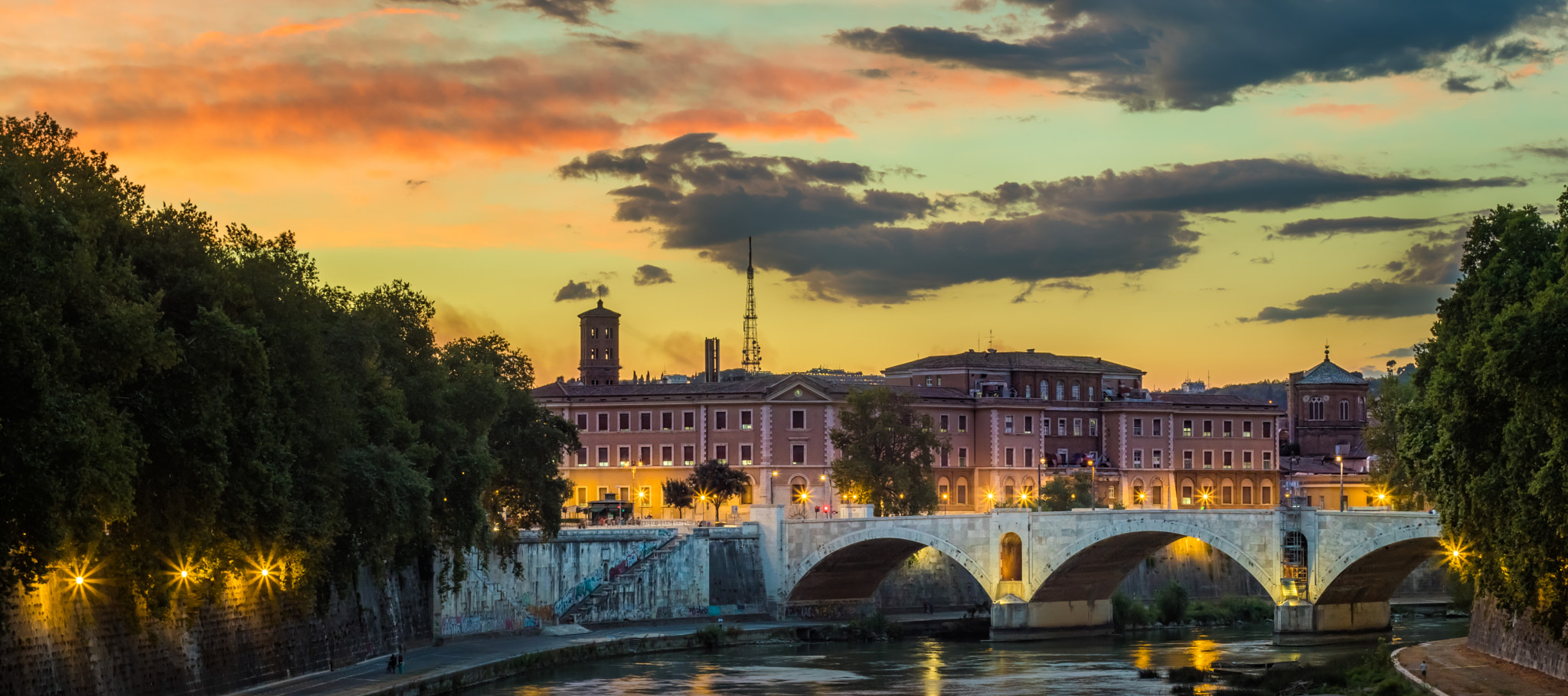 Canon EOS 80D + Canon EF 50mm F1.8 II sample photo. Ponte principe amedeo savoia aosta - roma photography