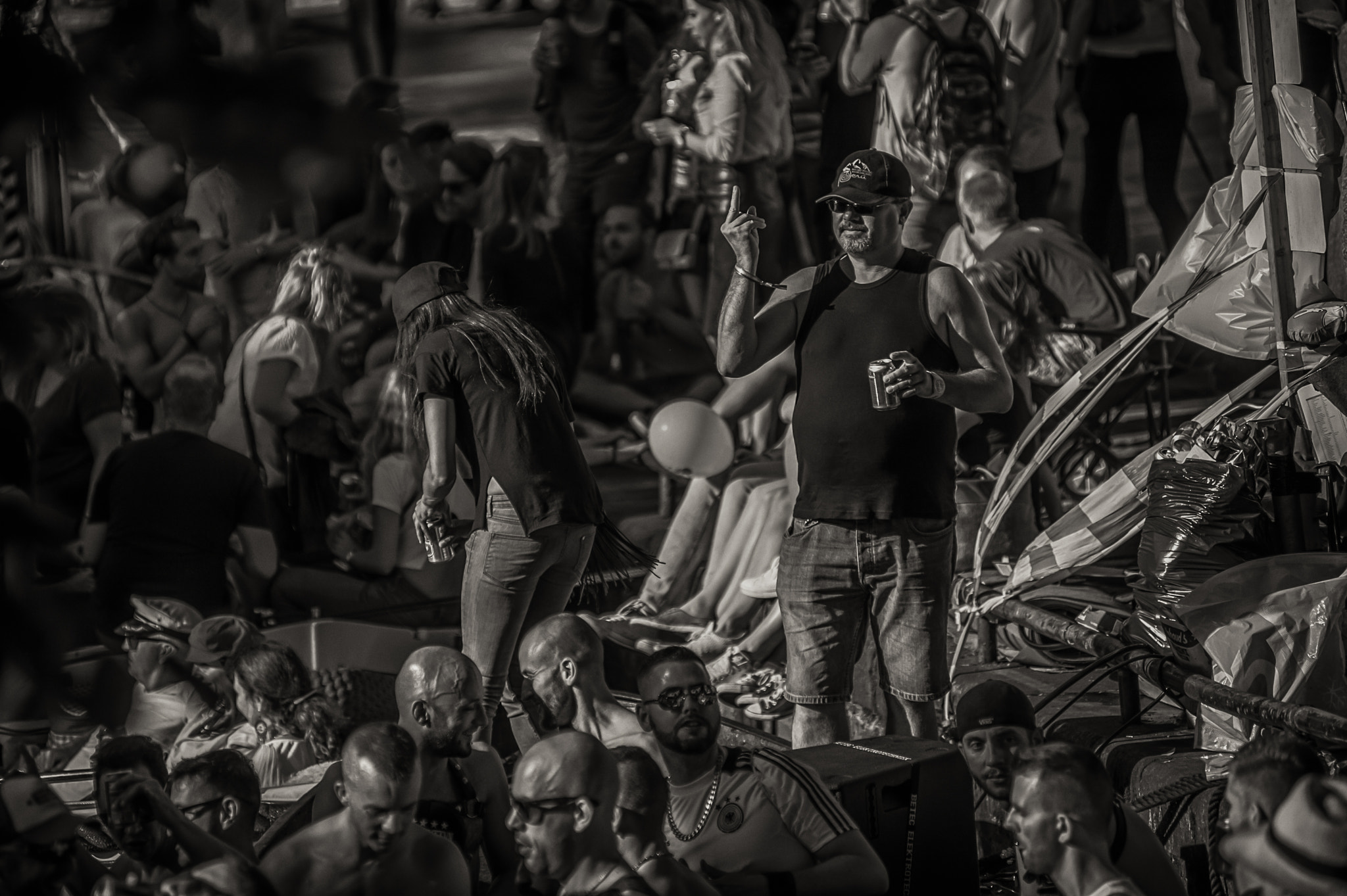 Nikon AF-Nikkor 80-200mm F2.8D ED sample photo. Gay pride amsterdam 2016 photography
