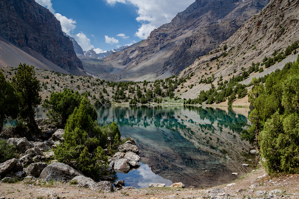 Aluadin Lake, Tajikistan by Louise Russell on 500px.com
