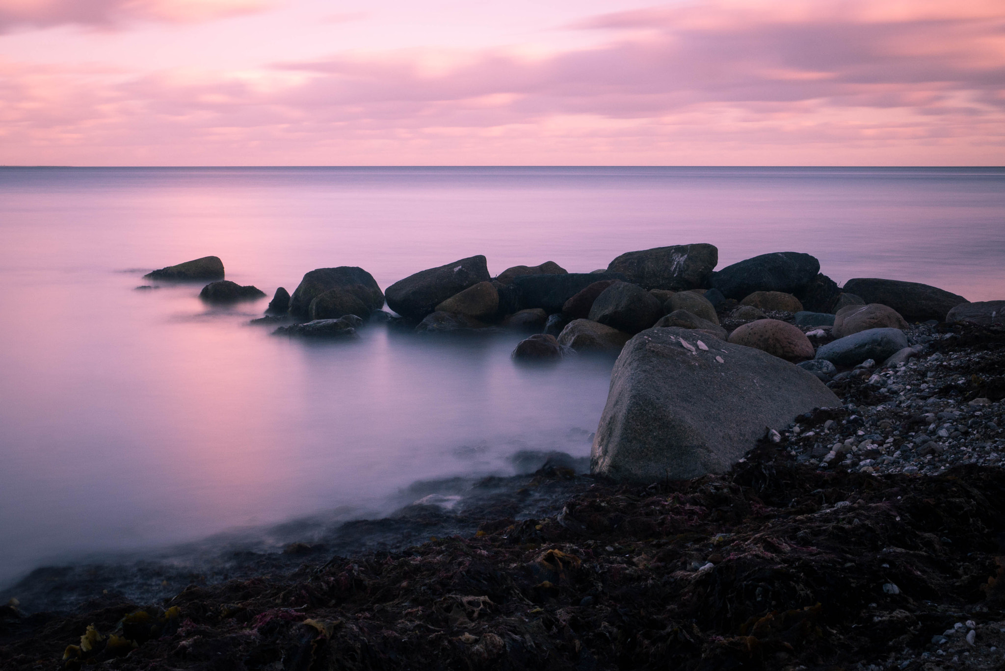 Panasonic Lumix DMC-GF3 sample photo. Sundown in denmark ii photography