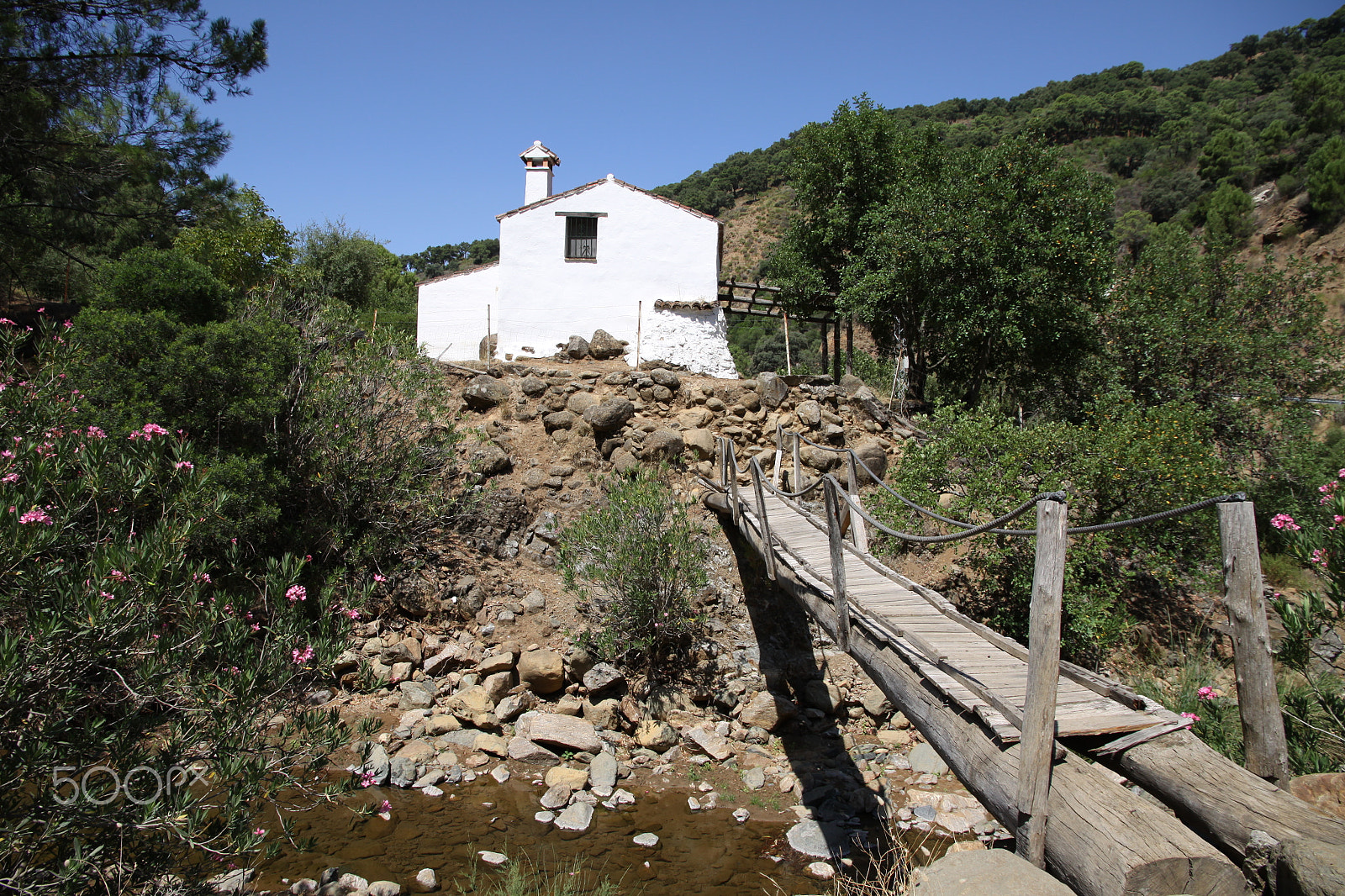 Canon EOS 50D sample photo. White house in the mountains, andalucia photography