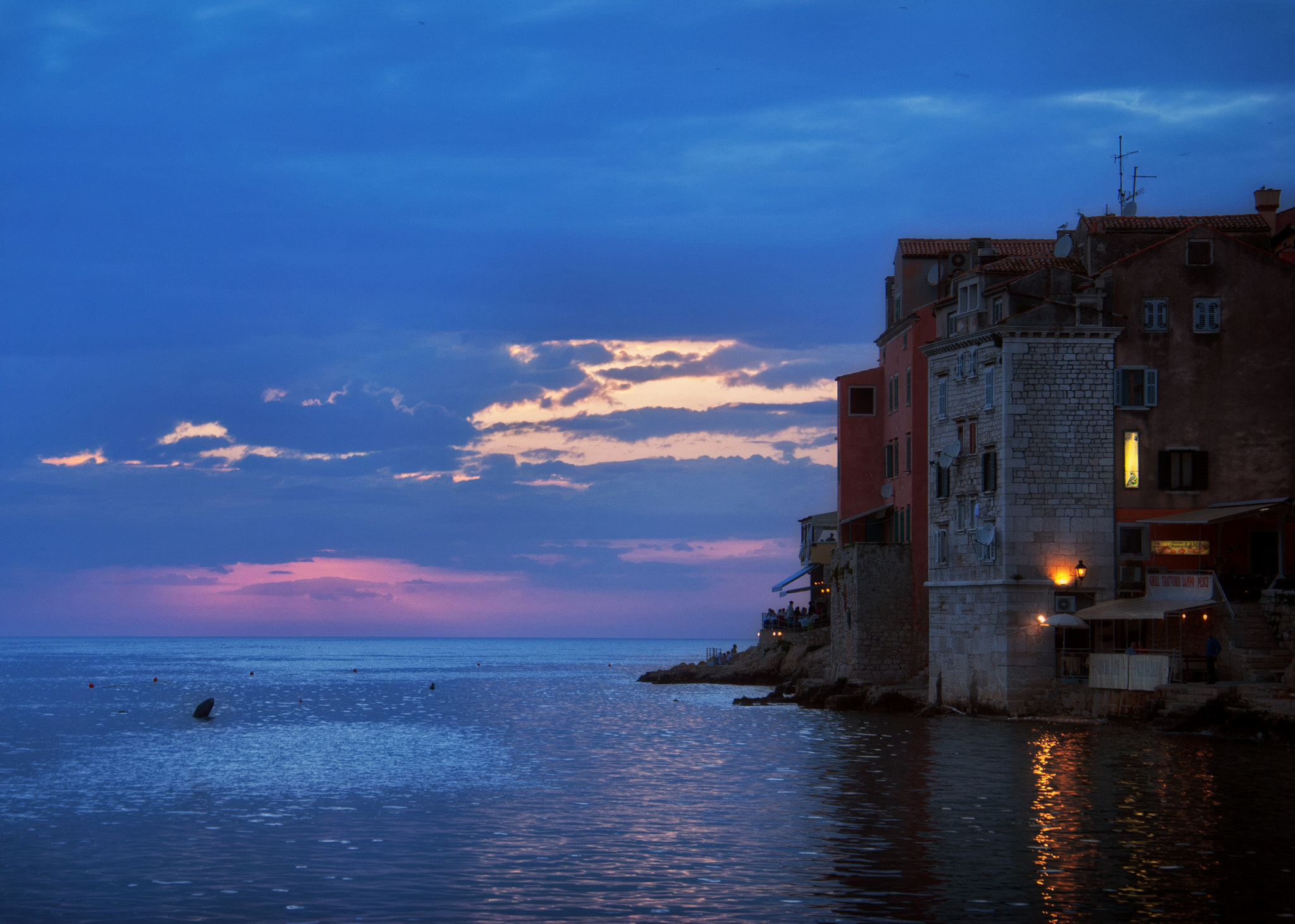 Sigma 18-200mm F3.5-6.3 DC OS HSM sample photo. Sunset in croatia photography