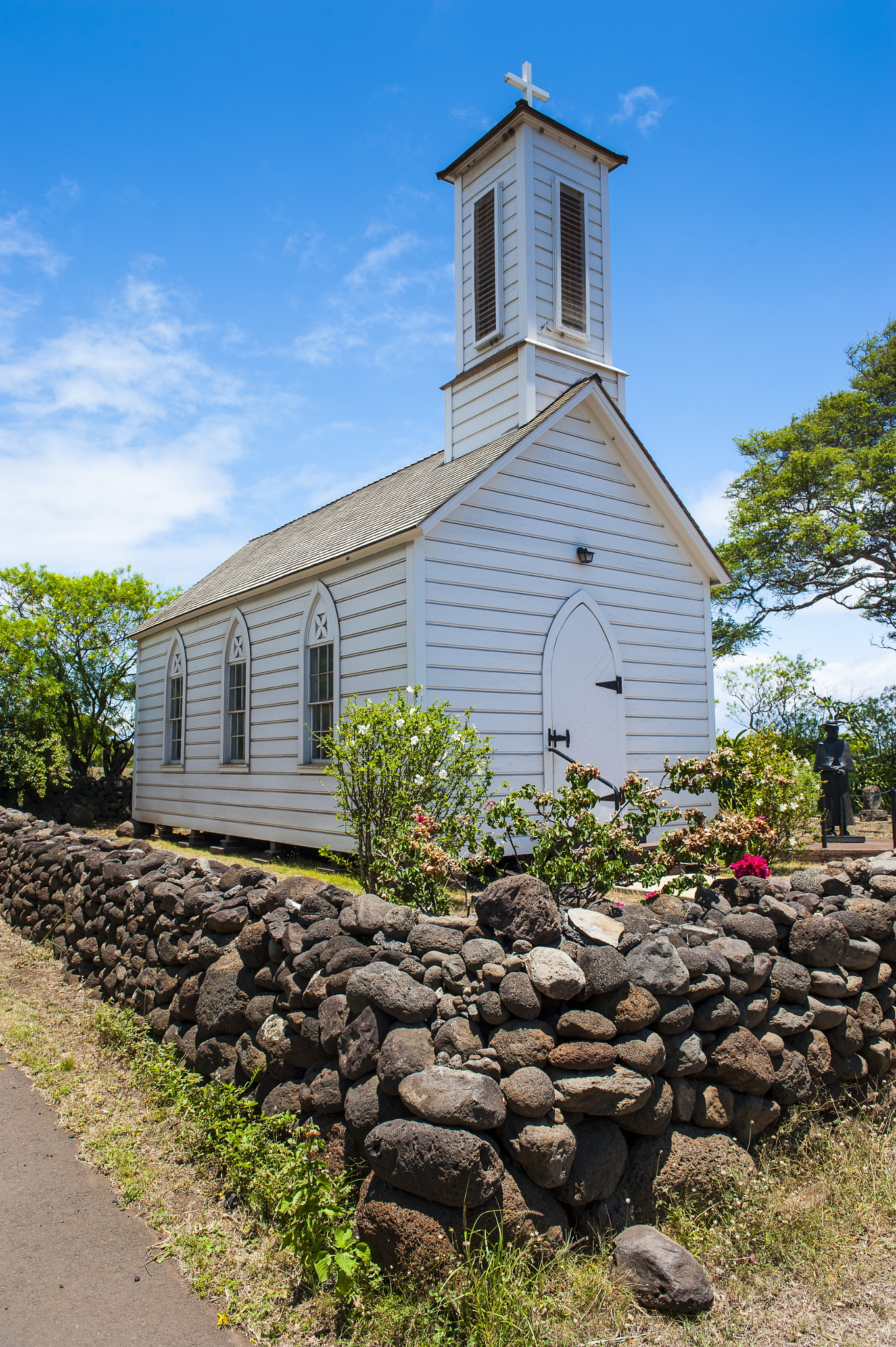 St. Joseph's church, island of Molokai, Hawaii, United States of America, Pacific