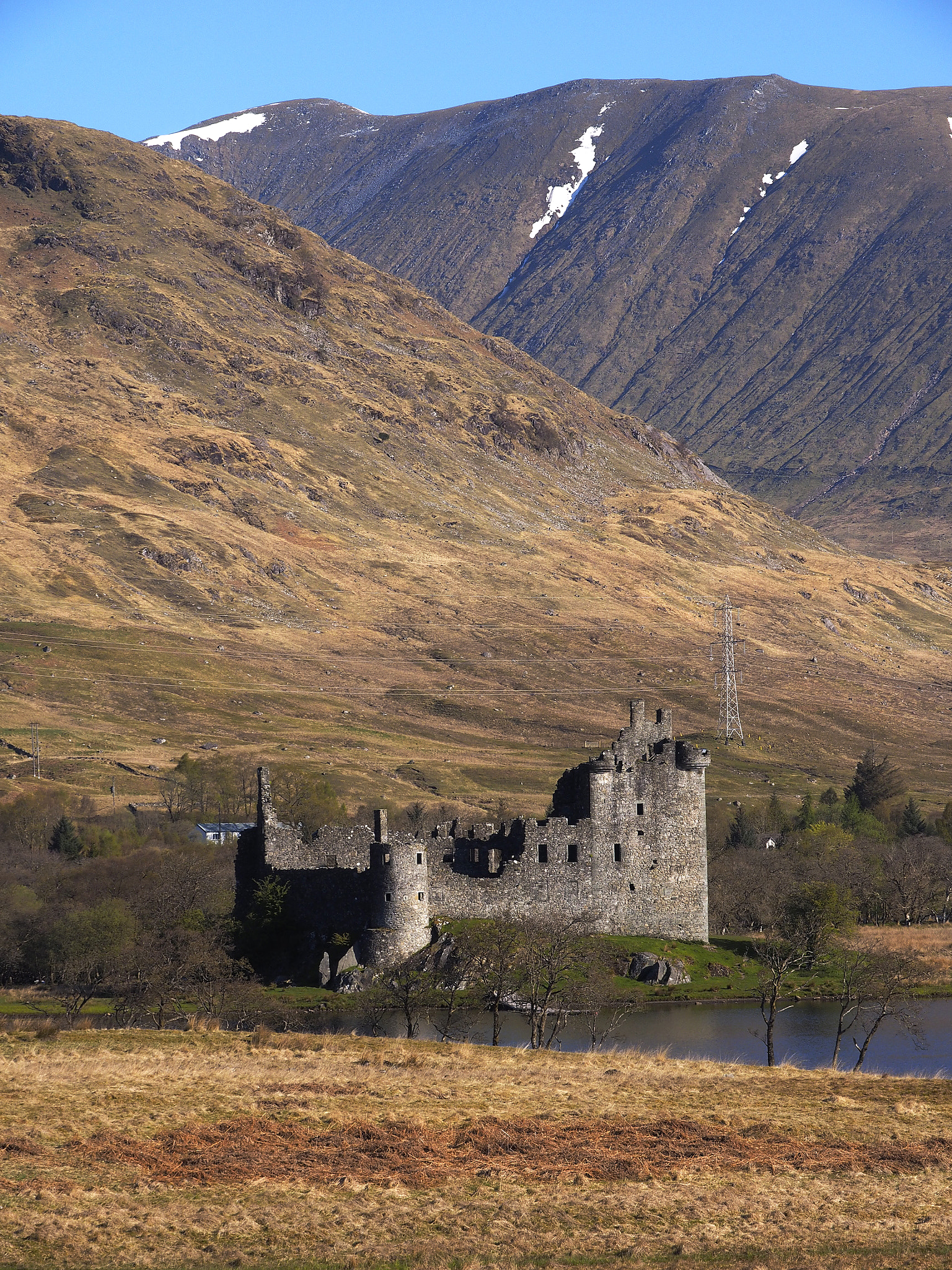 Olympus OM-D E-M1 sample photo. Kilchurn castle at the northeastern end of loch awe, in argyll and bute,... photography