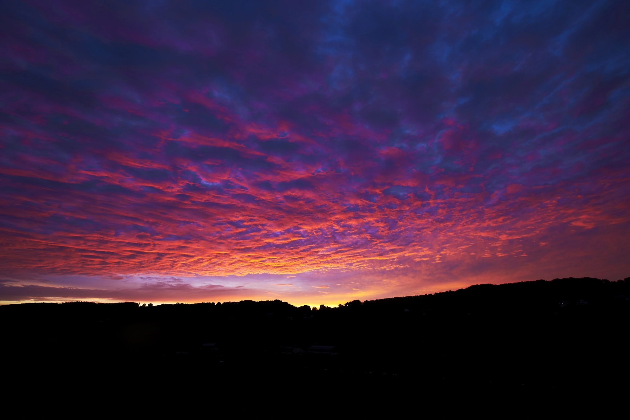 Sony ILCA-77M2 + 10-20mm F3.5 sample photo. Burning sunset photography