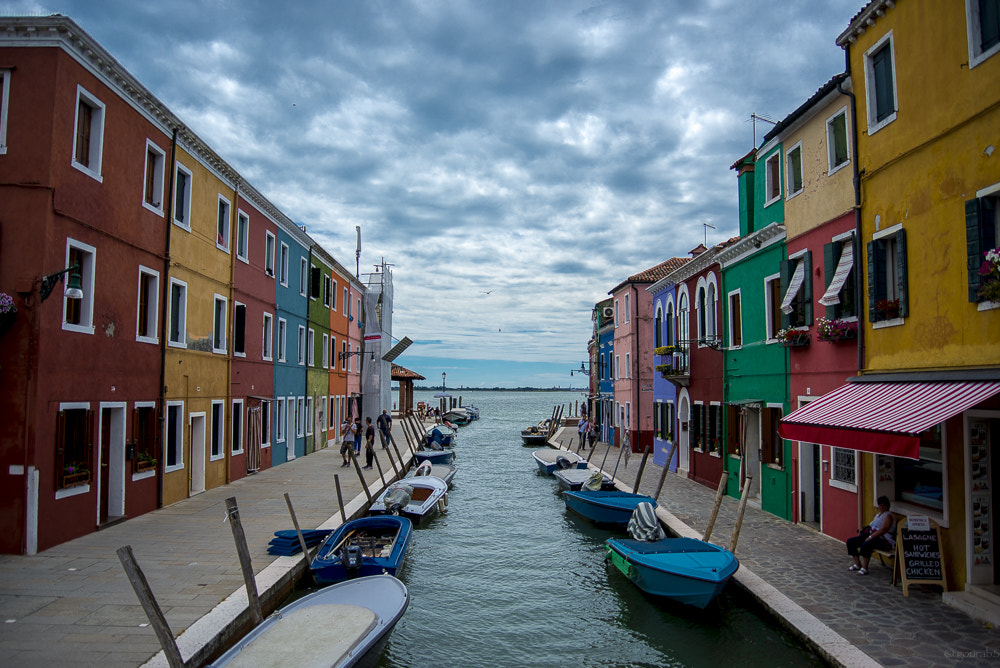 AF Zoom-Nikkor 28-80mm f/3.3-5.6G sample photo. Colors of burano photography