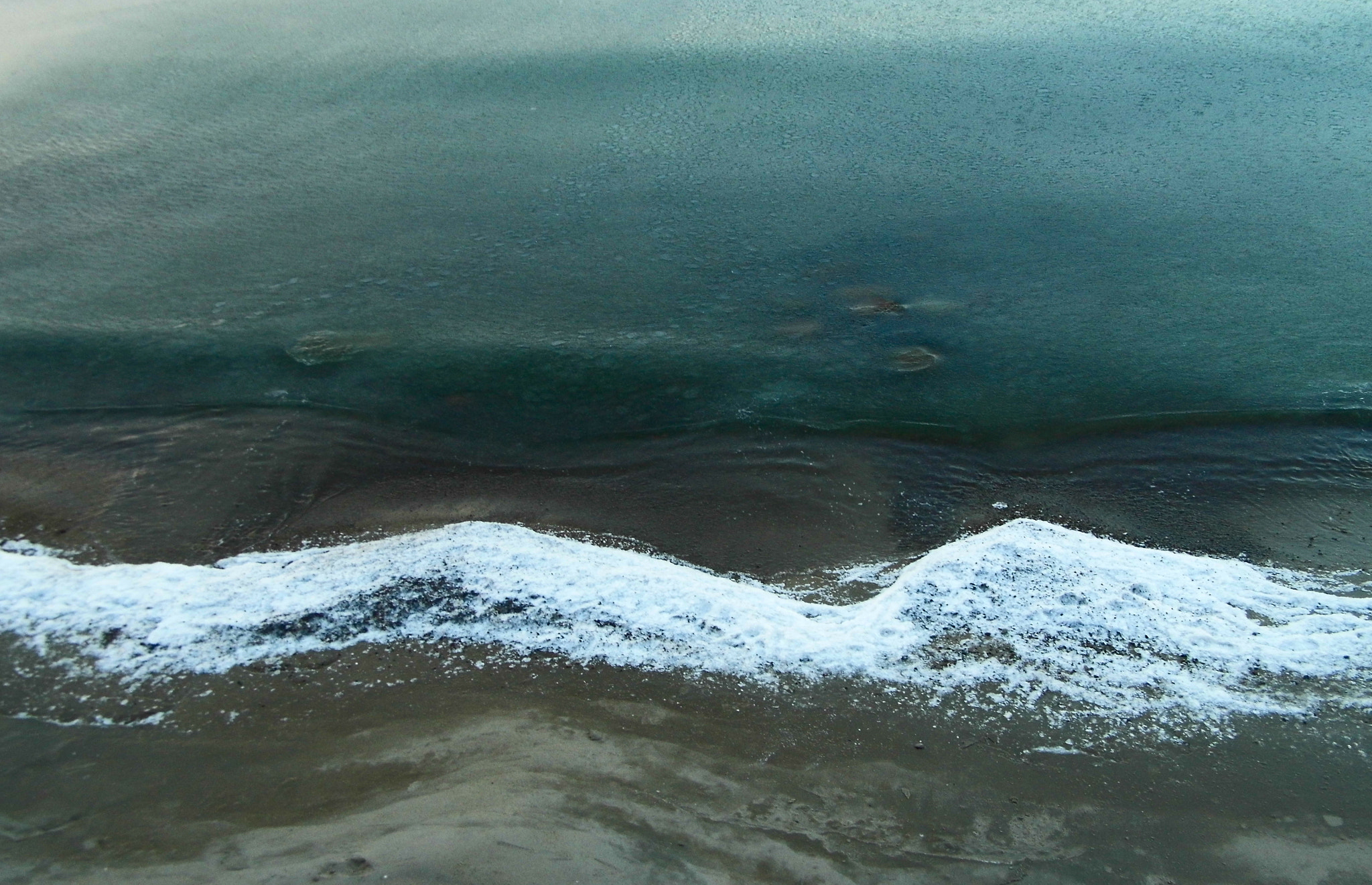 Panasonic Lumix DMC-LZ20 sample photo. Ice edge on sea photography