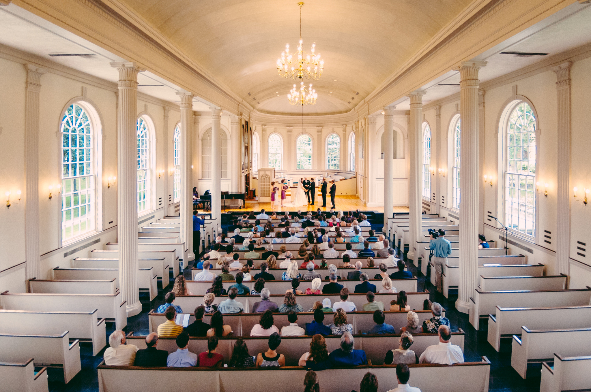 Nikon AF DX Fisheye-Nikkor 10.5mm F2.8G ED sample photo. Stetson chapel photography