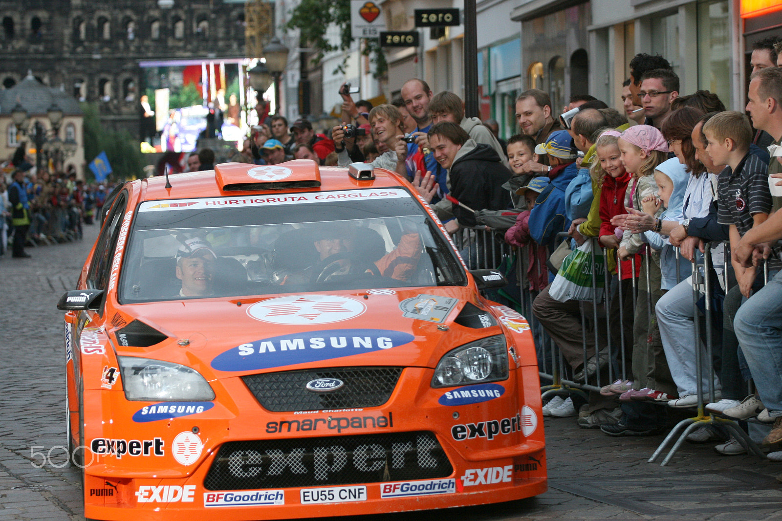 Canon EOS 30D + Canon EF 70-200mm F4L USM sample photo. Adac rally 2007, trier photography