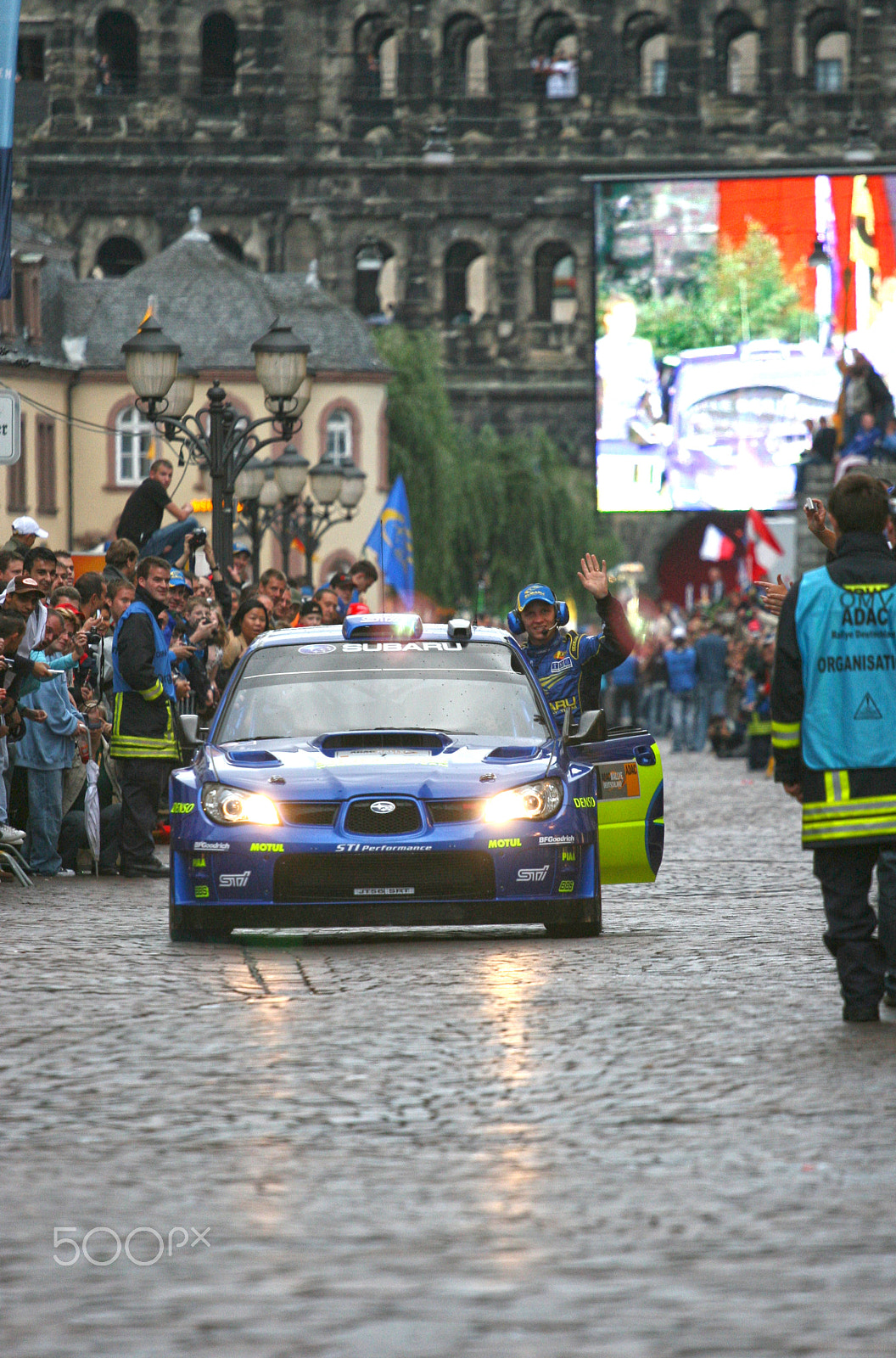 Canon EOS 30D + Canon EF 70-200mm F4L USM sample photo. Adac rally 2007, trier photography