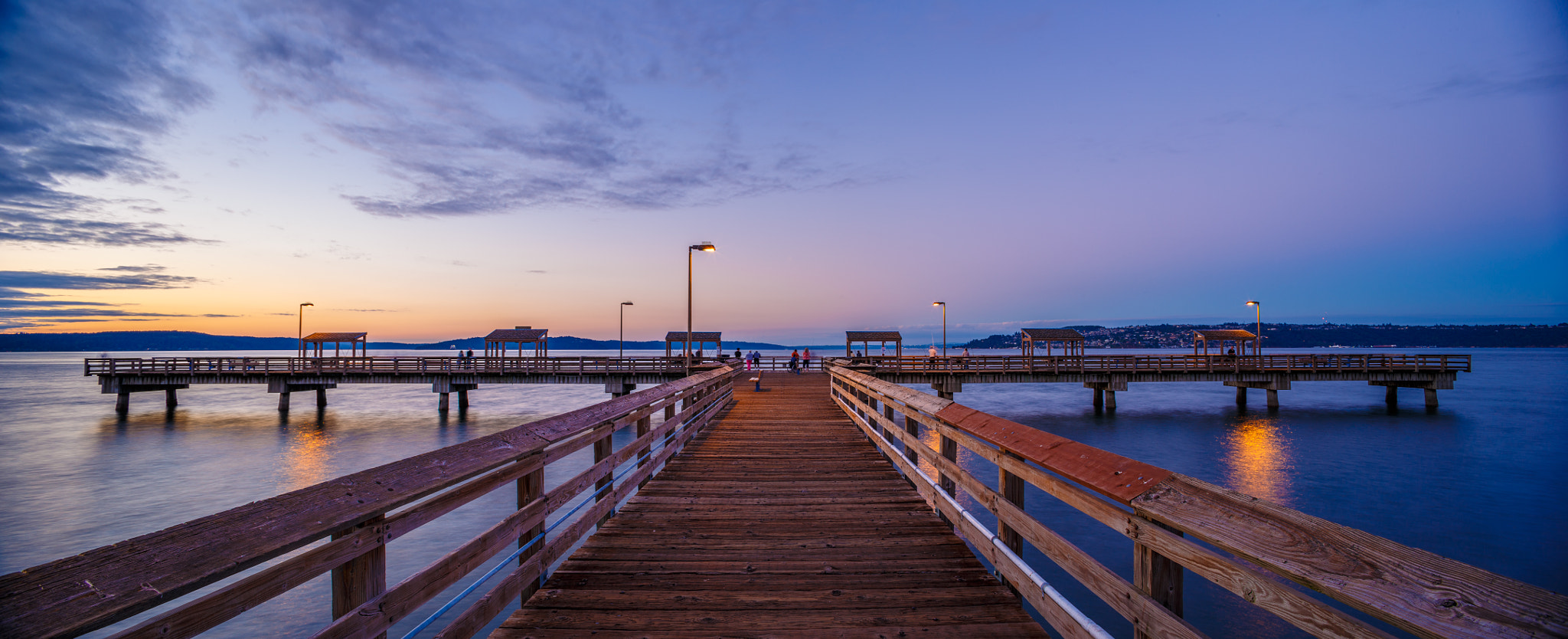 Canon EOS 6D + Canon TS-E 24mm f/3.5L sample photo. Fishing dock at sunset photography