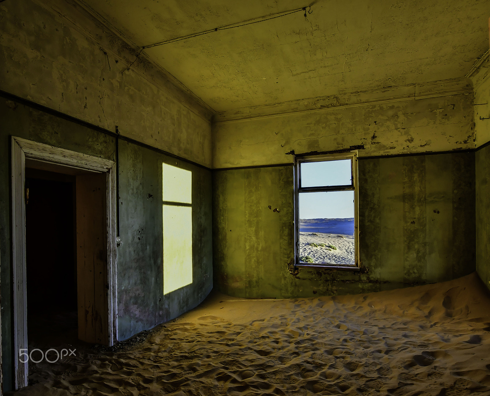 Nikon D500 sample photo. Kolmanskop ghost town photography