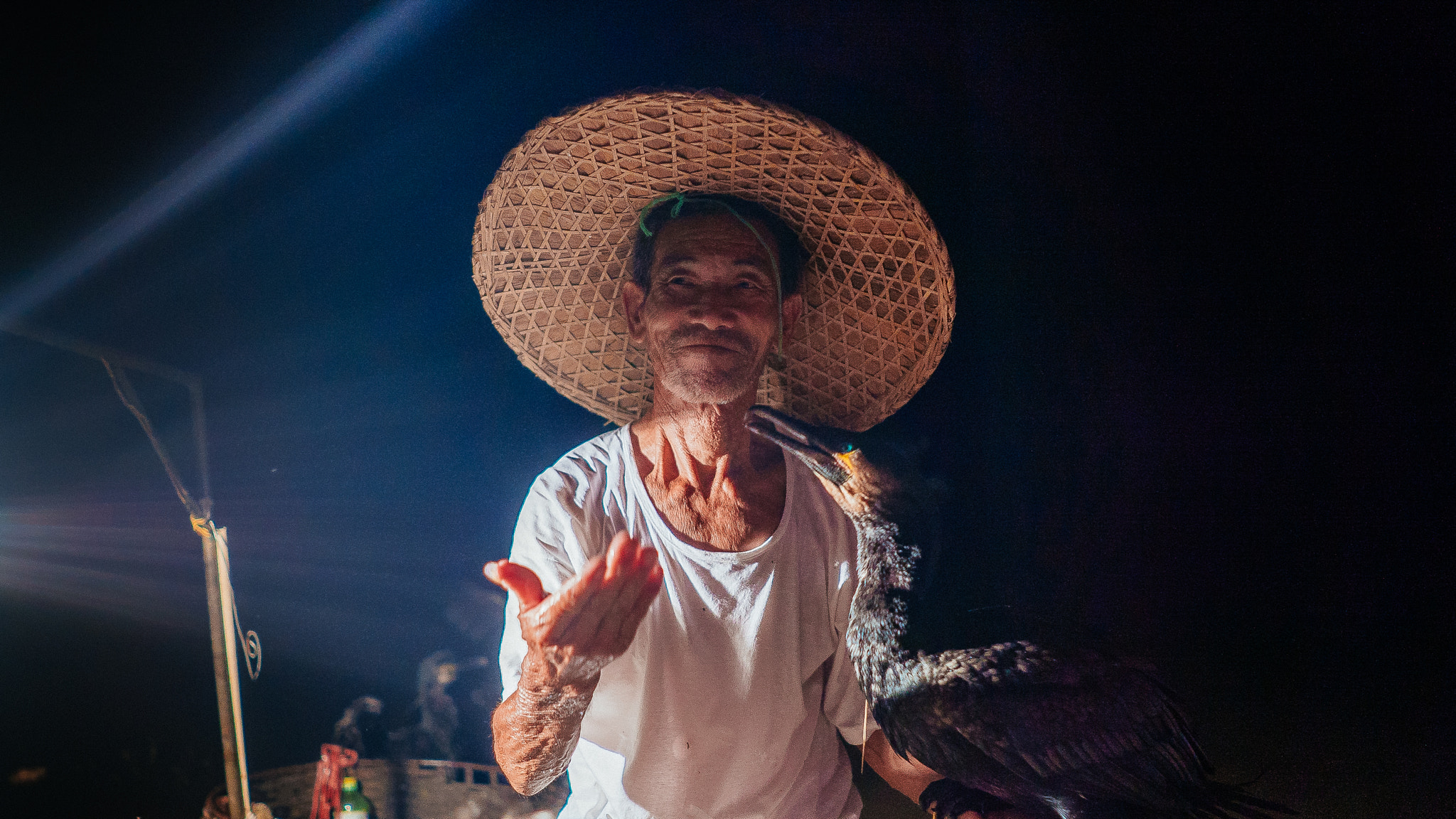 Sony FE 28mm F2 sample photo. Fisherman photography