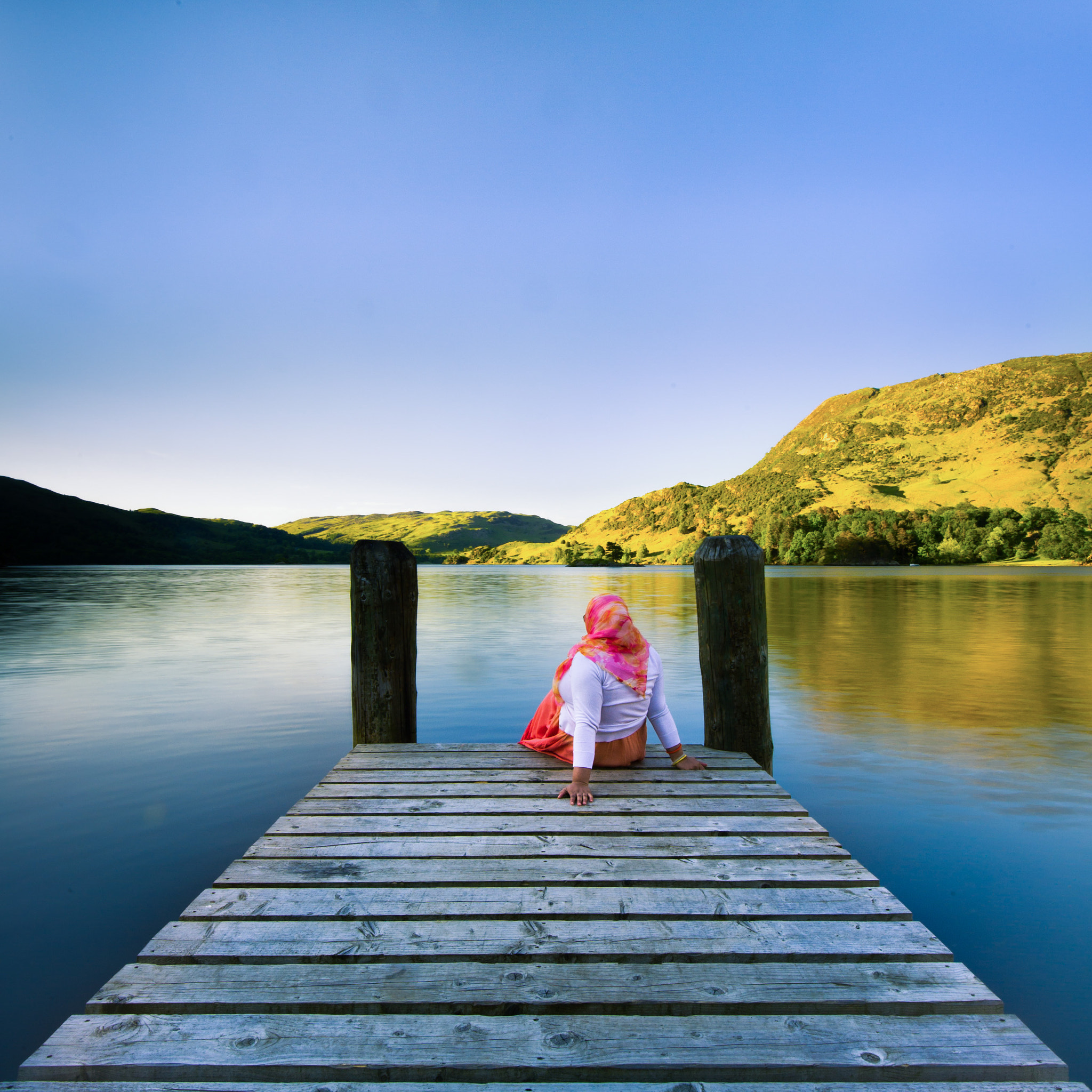 Nikon D3S sample photo. Girl watching the nature photography