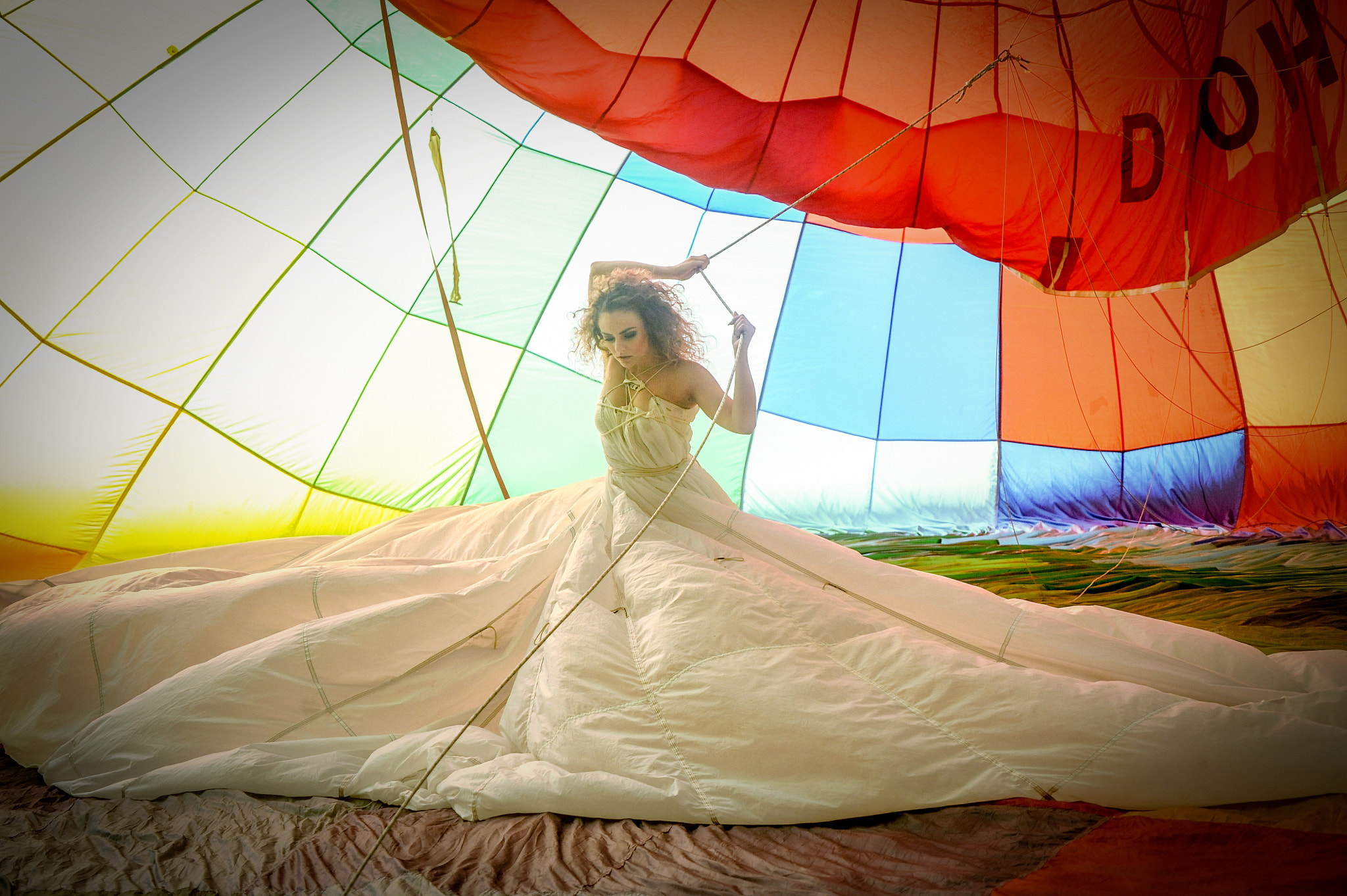 Sigma 50-500mm F4.5-6.3 DG OS HSM sample photo. ~ tessa in a balloon ~ photography