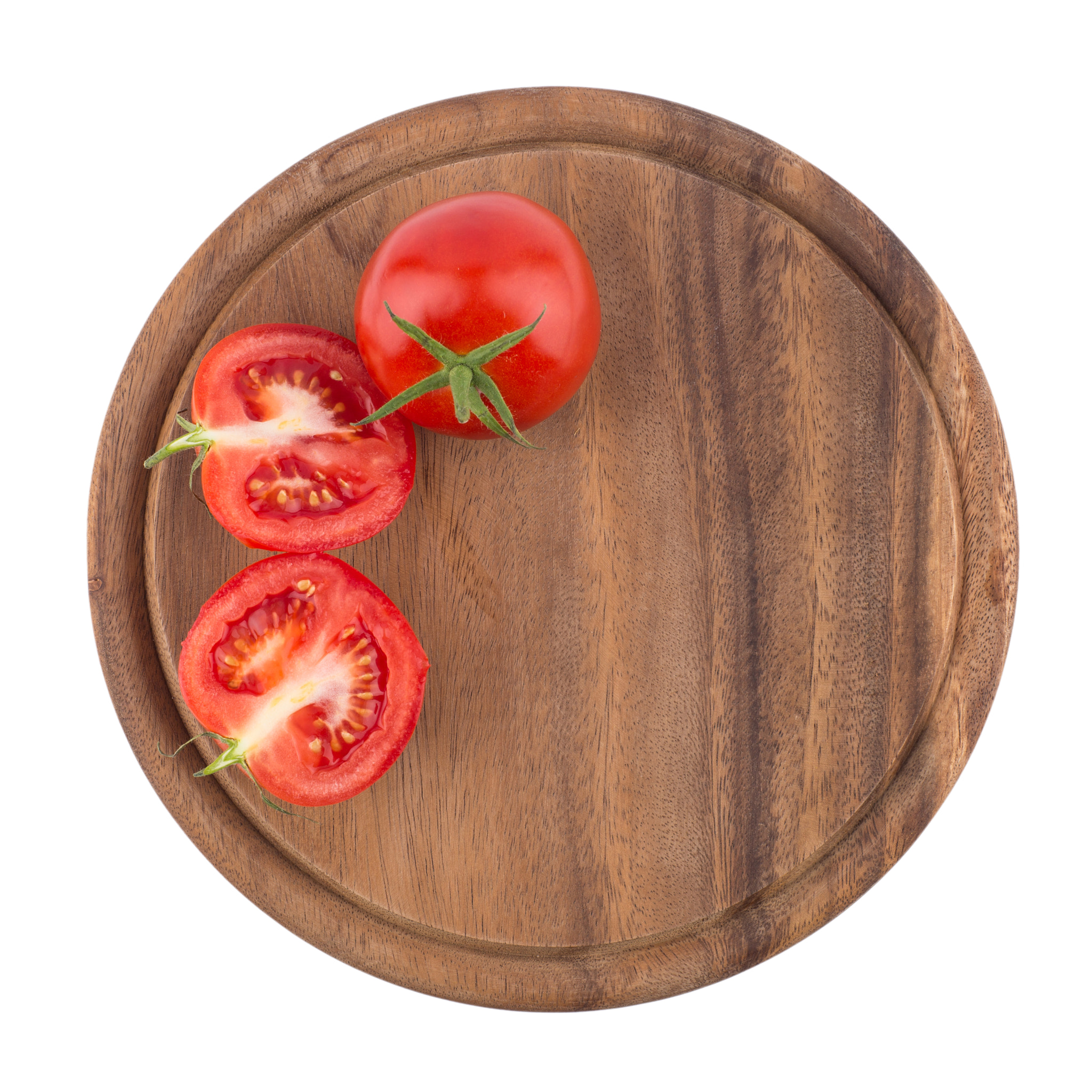 Sony a99 II + Minolta AF 50mm F1.7 sample photo. Chopped tomatoes on cutting board. photography