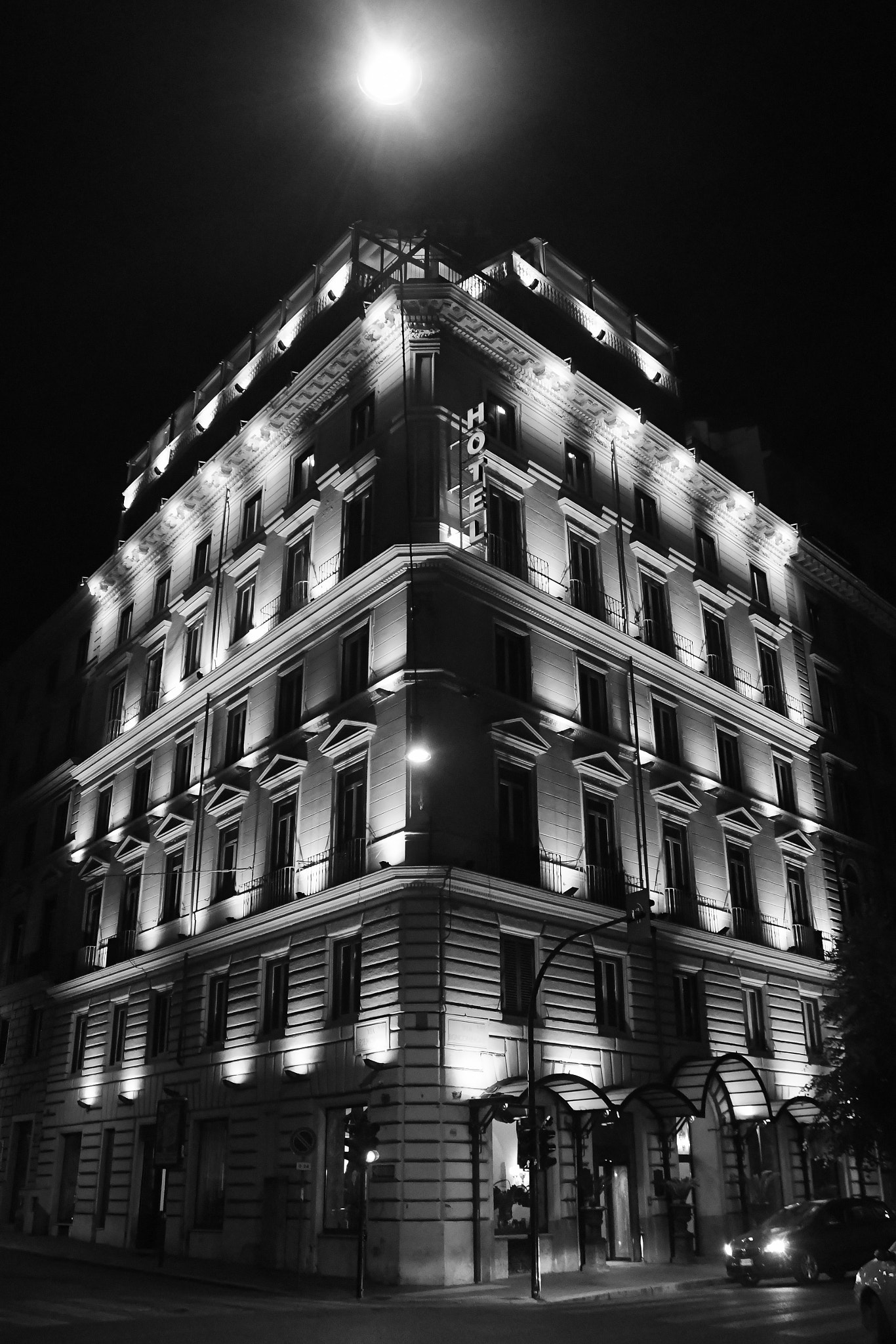 Nikon D500 sample photo. Hotel bernini, rome photography