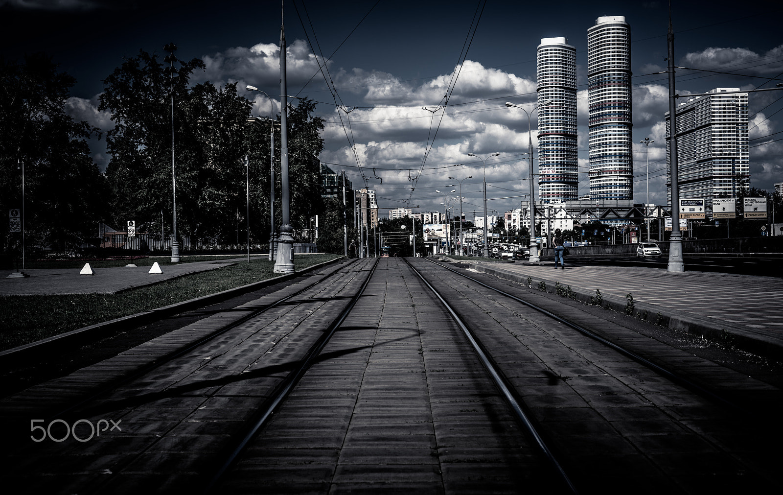 Sony a7R II + Sony 50mm F1.4 sample photo. Railways photography