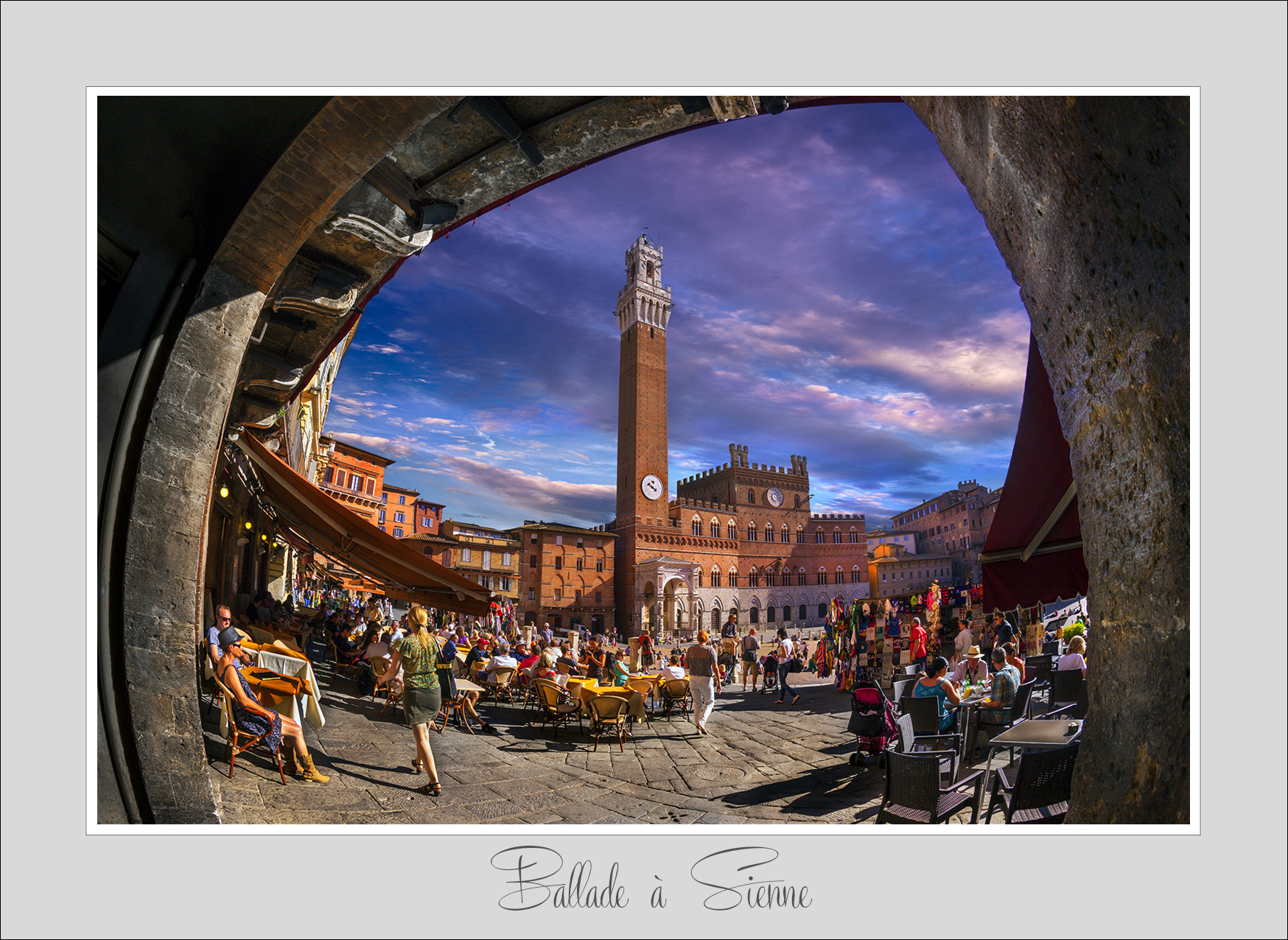 Canon EF 15mm F2.8 Fisheye sample photo. Ballade à sienne photography