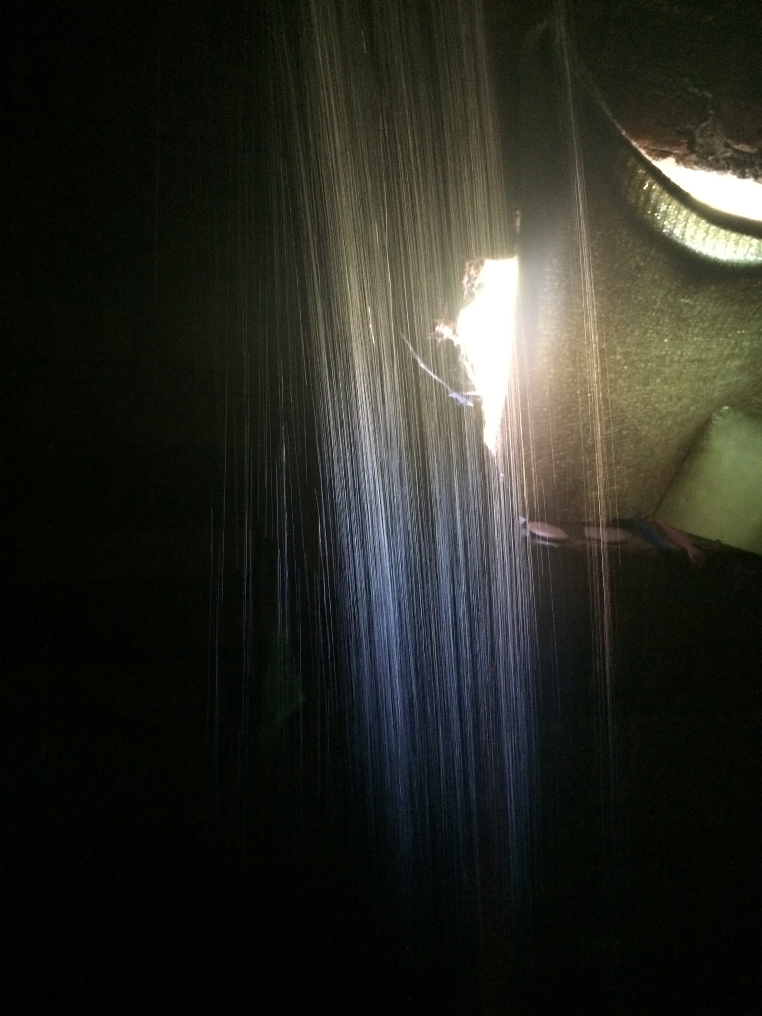 Apple iPhone6,1 sample photo. Waterfall in the bathroom photography