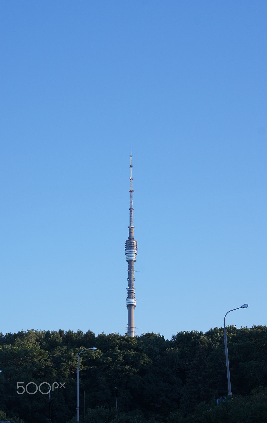 Sony Alpha DSLR-A450 + Sony DT 50mm F1.8 SAM sample photo. Ostankino tower photography