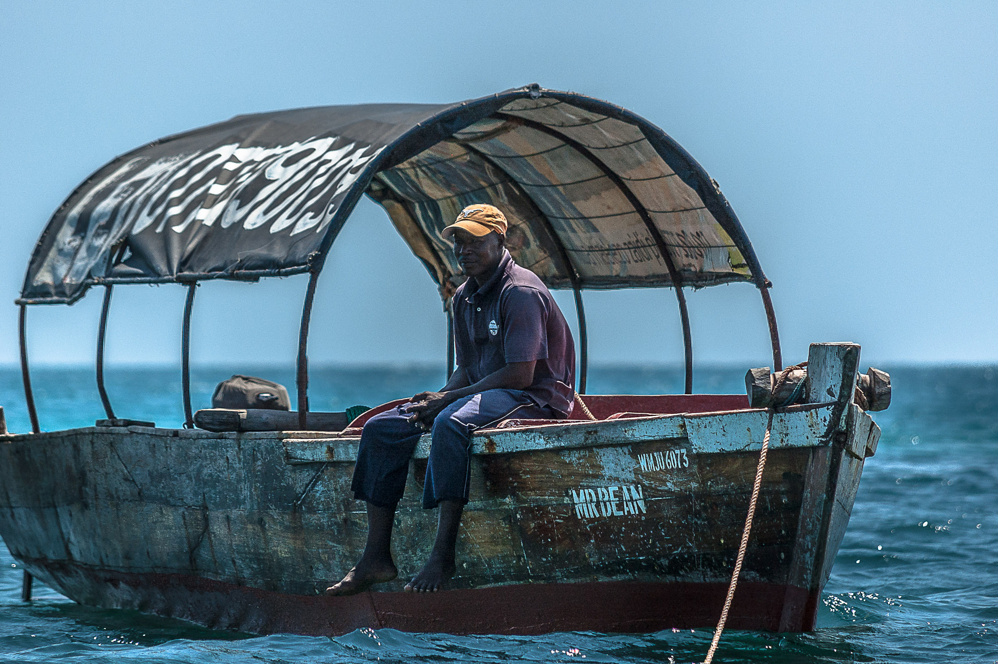 Nikon D50 sample photo. Boat to the prison island, zanzibar photography