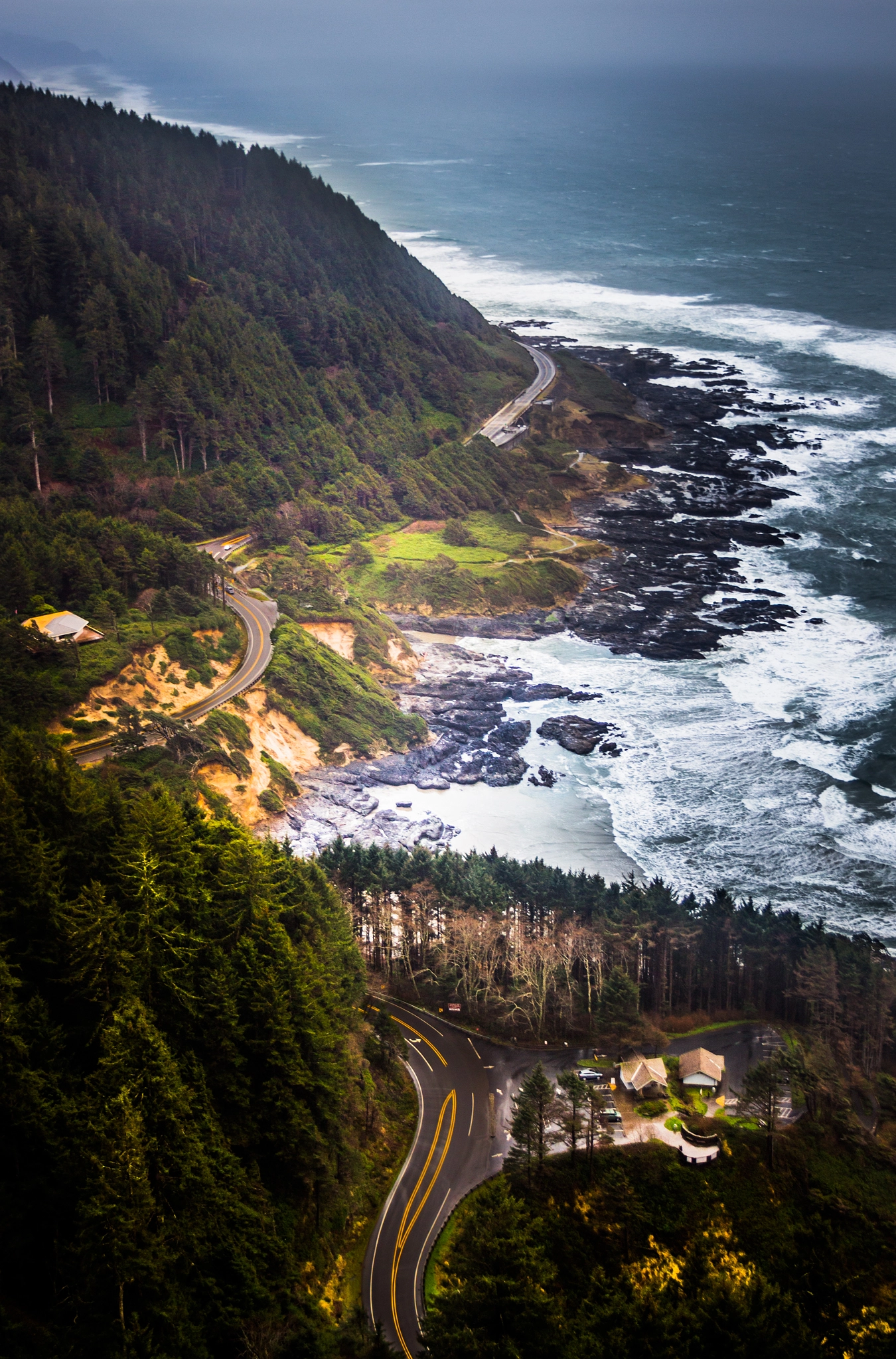 Canon EF-S 18-55mm F3.5-5.6 II sample photo. Cape perpetua photography