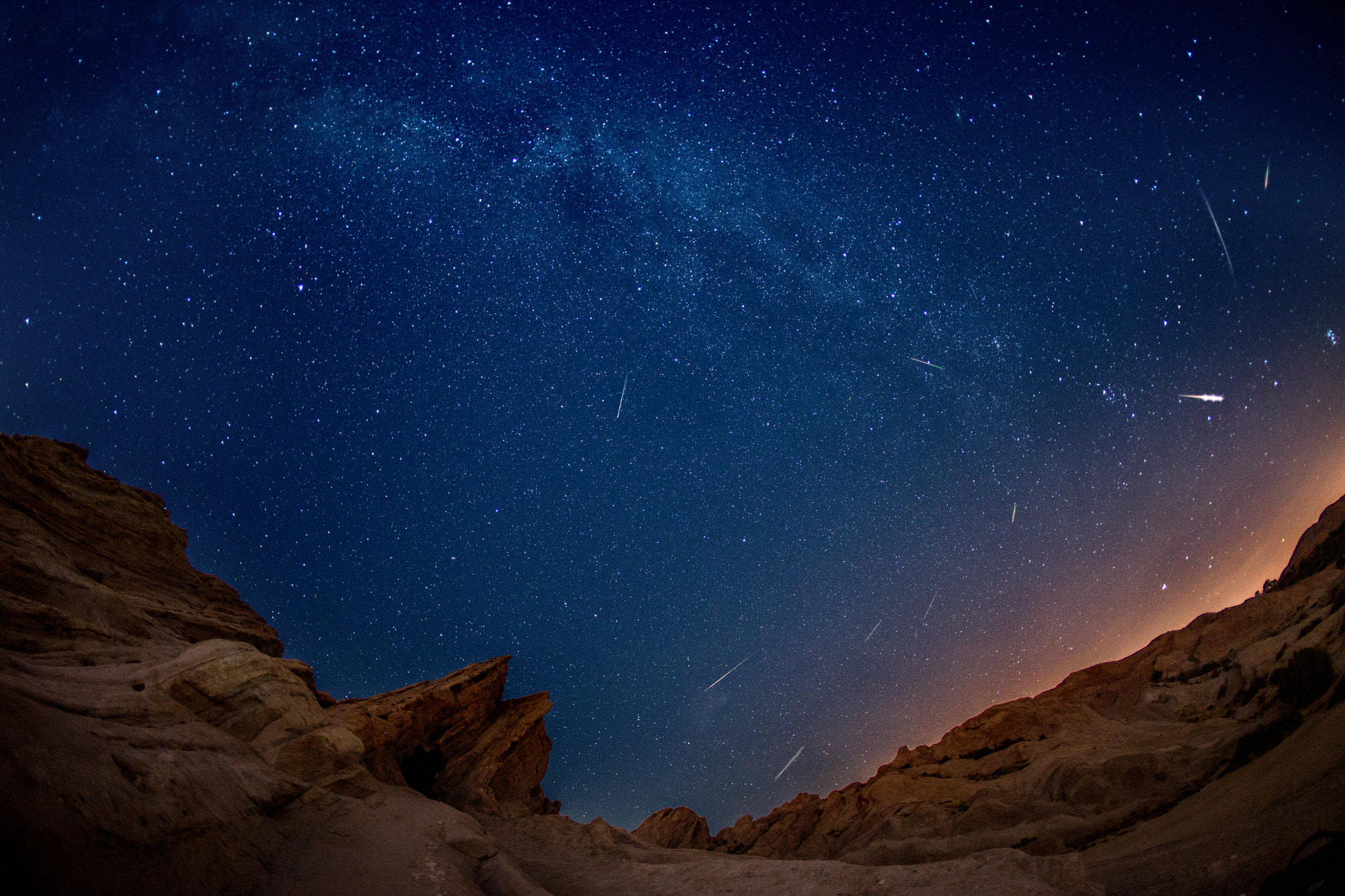 Canon EF 15mm F2.8 Fisheye sample photo. Perseid meteor shower august 11 2016 photography