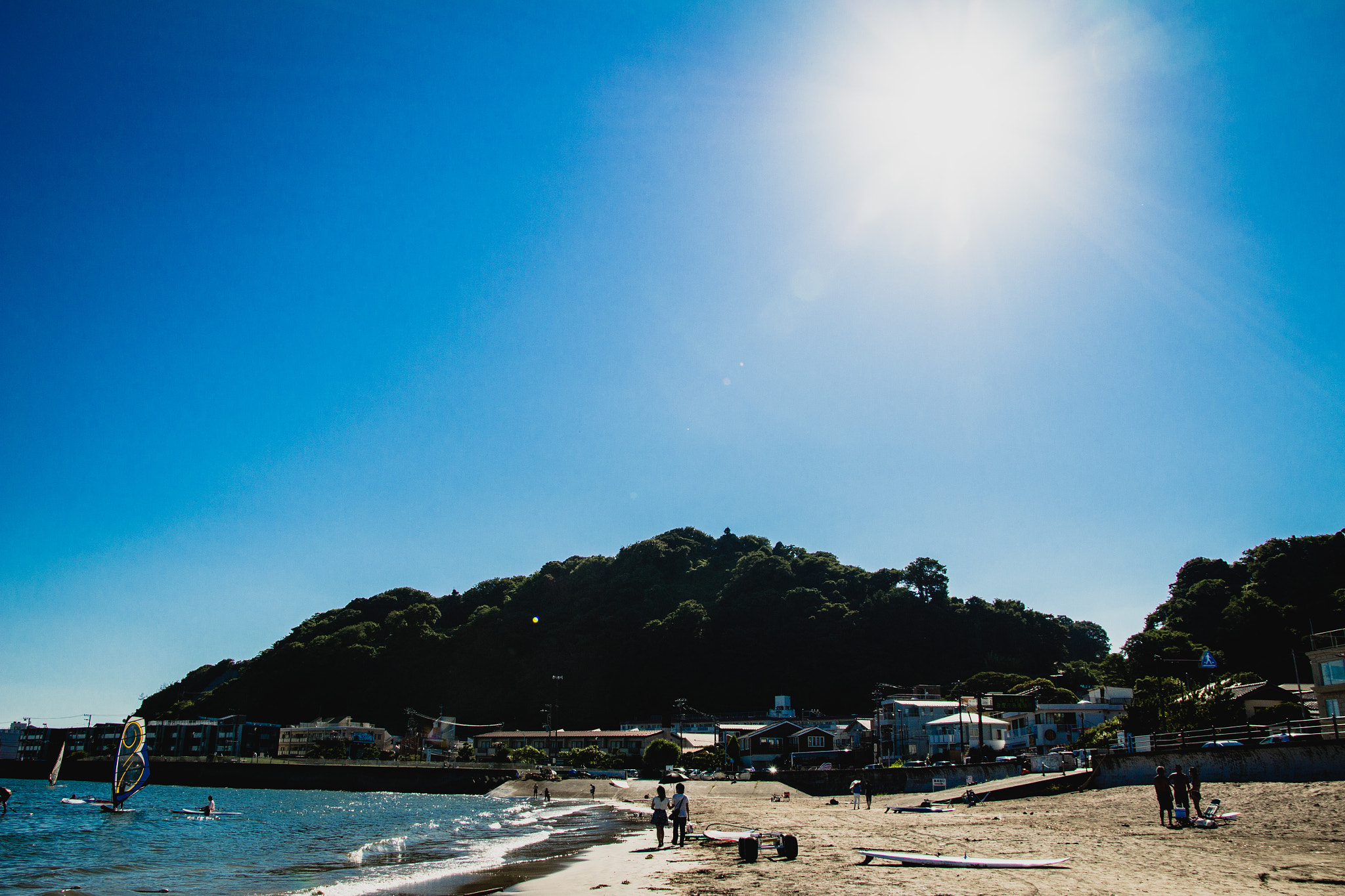 Canon EOS 100D (EOS Rebel SL1 / EOS Kiss X7) sample photo. Beach photography