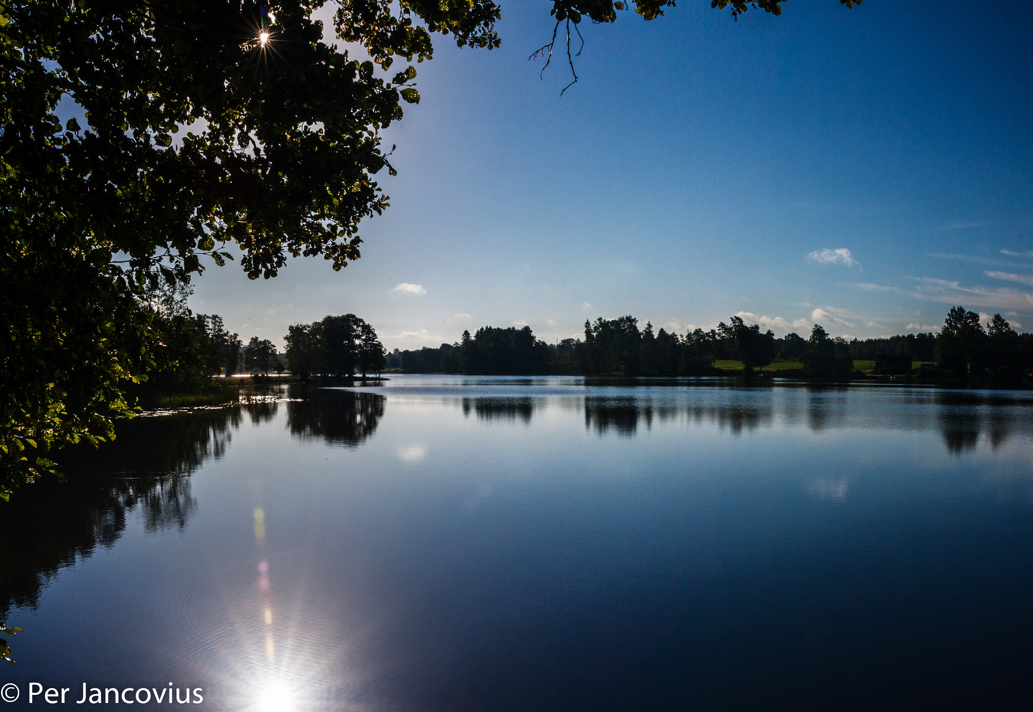 Canon EOS 40D sample photo. Lake sävsjön panorama photography