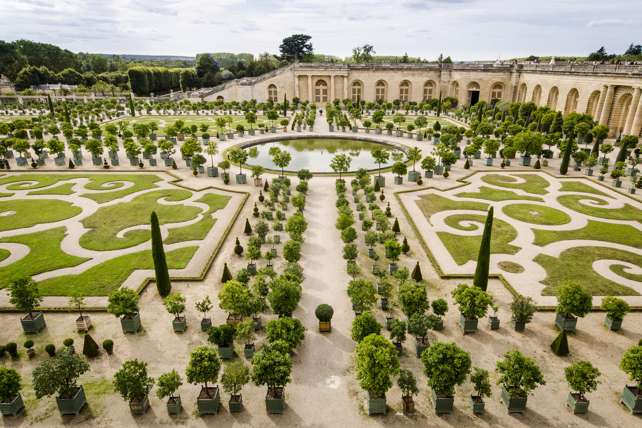 Nikon AF-S Nikkor 14-24mm F2.8G ED sample photo. Lrangerie du château de versailles photography