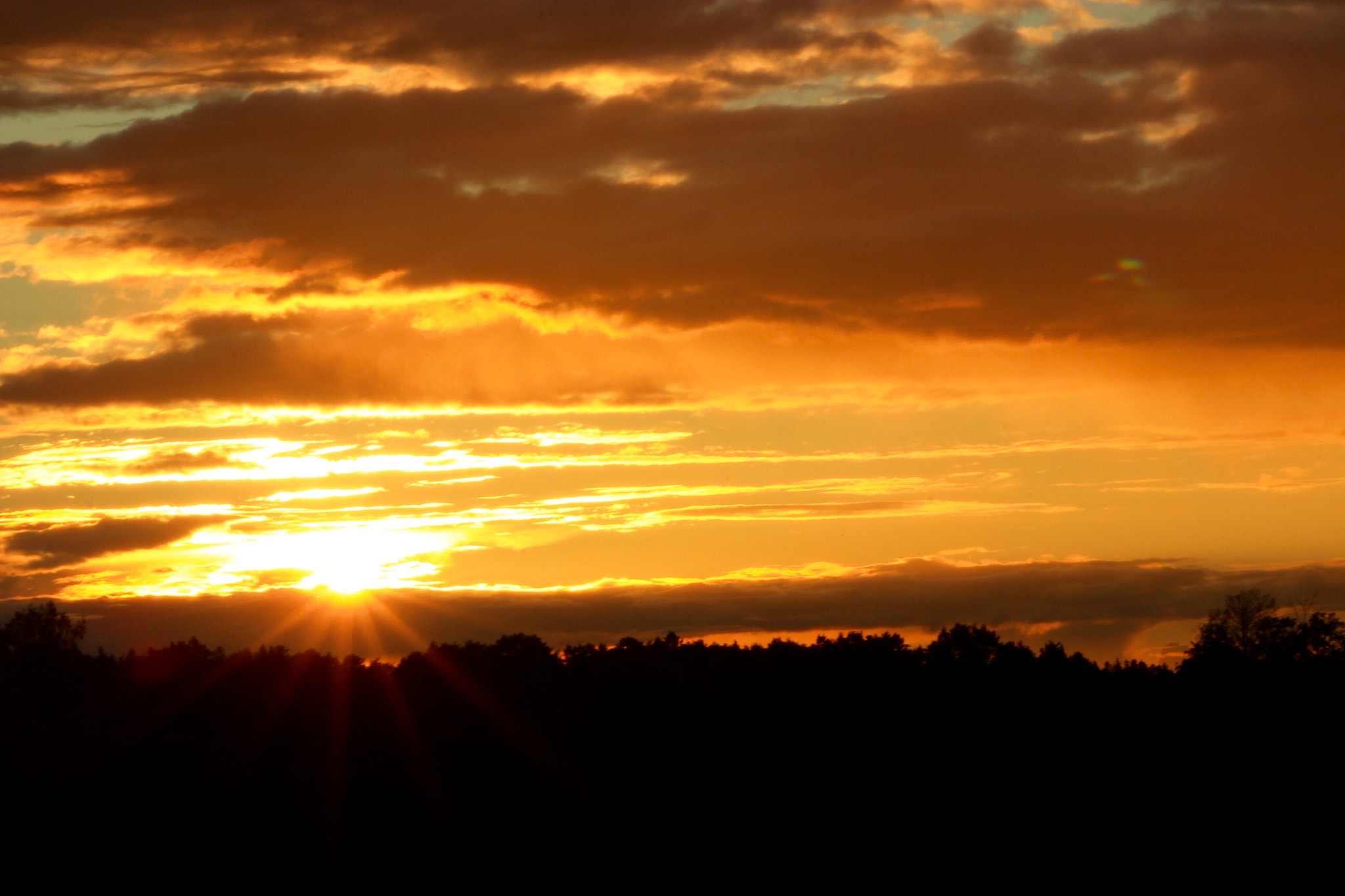Canon EF75-300mm f/4-5.6 sample photo. Sunset photography