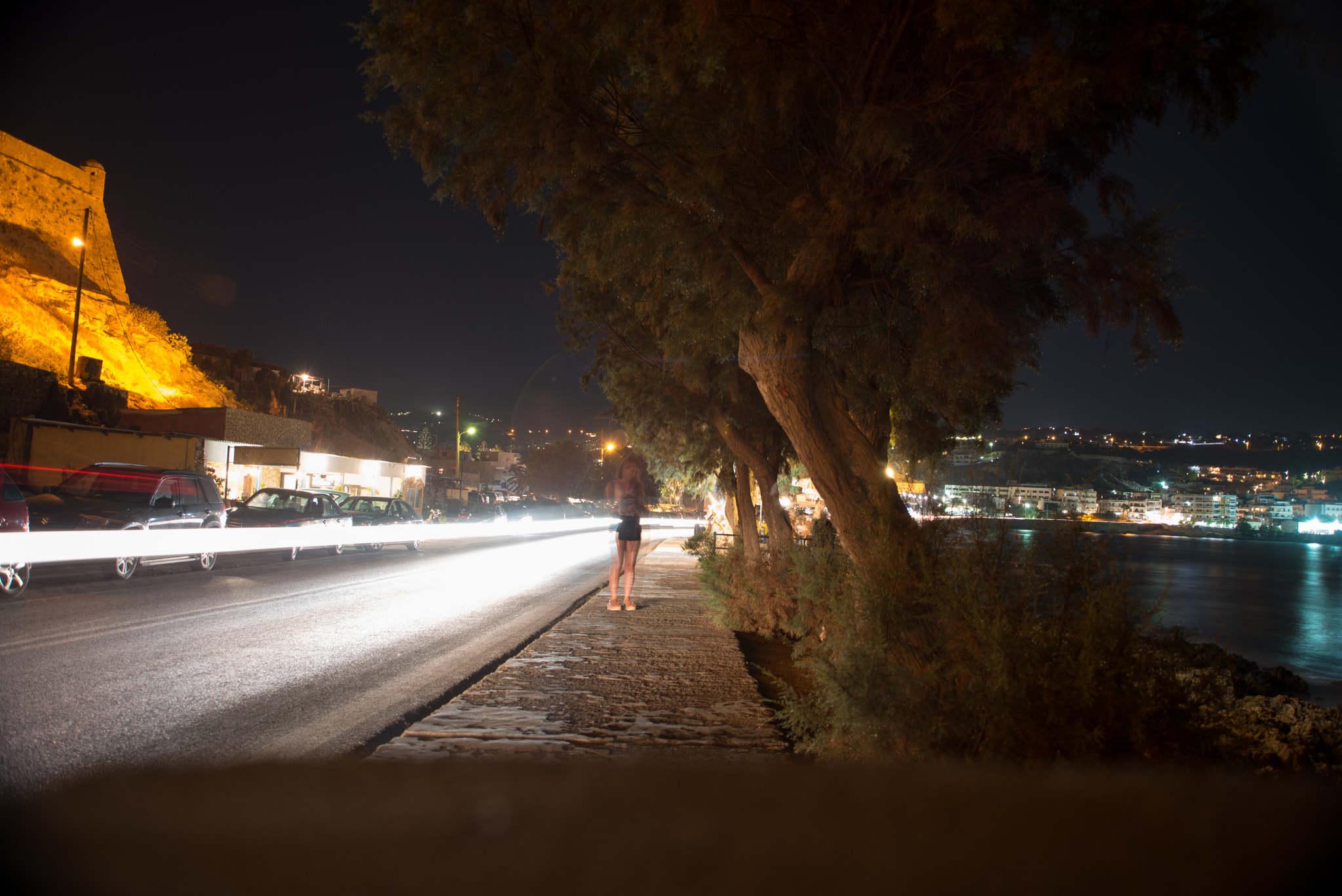 AF Zoom-Nikkor 28-105mm f/3.5-4.5D IF sample photo. Light trails again photography