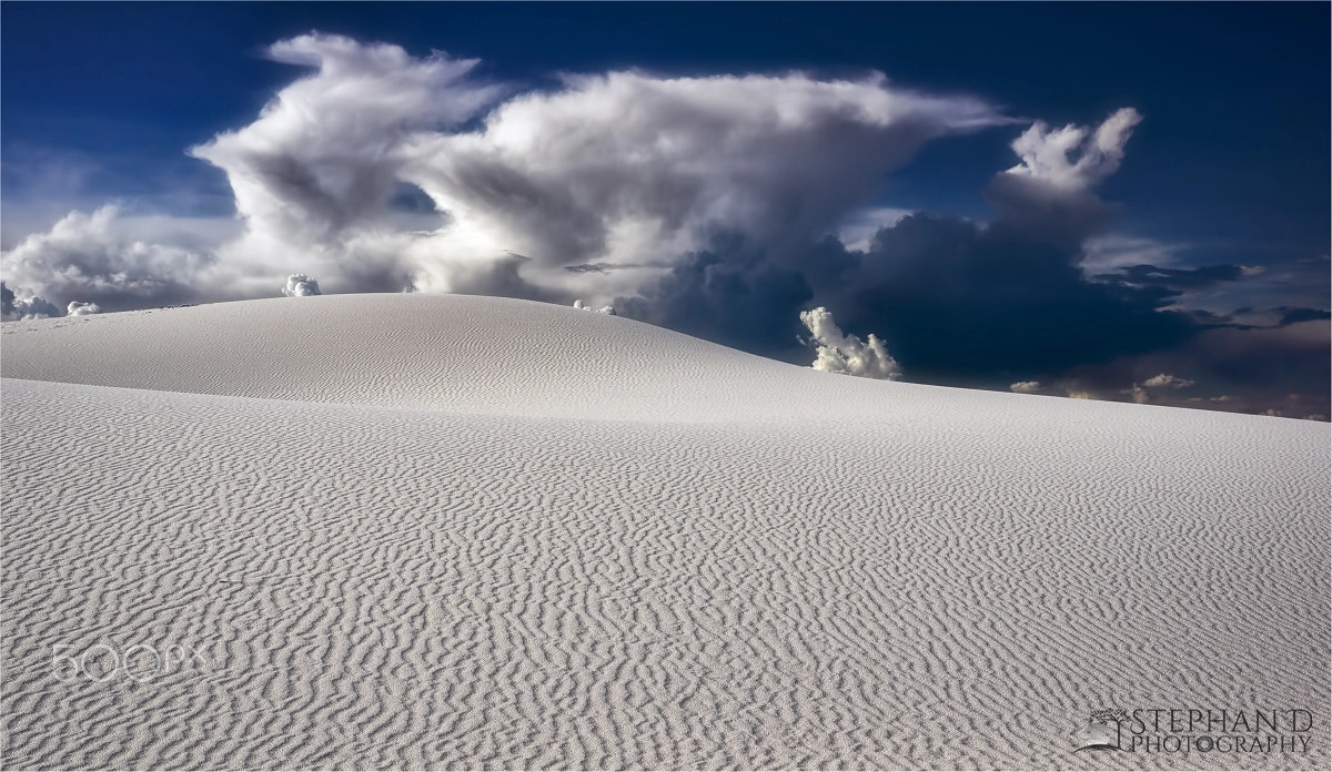 Sony SLT-A55 (SLT-A55V) sample photo. Desert stormclouds photography