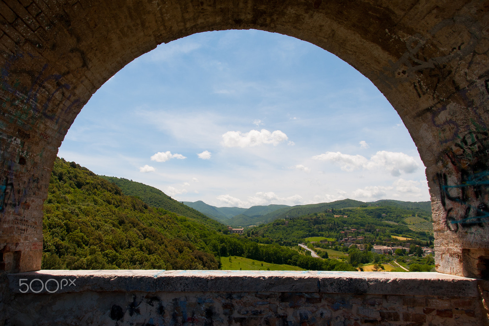 Nikon AF Fisheye-Nikkor 16mm F2.8D sample photo. Window to umbria photography