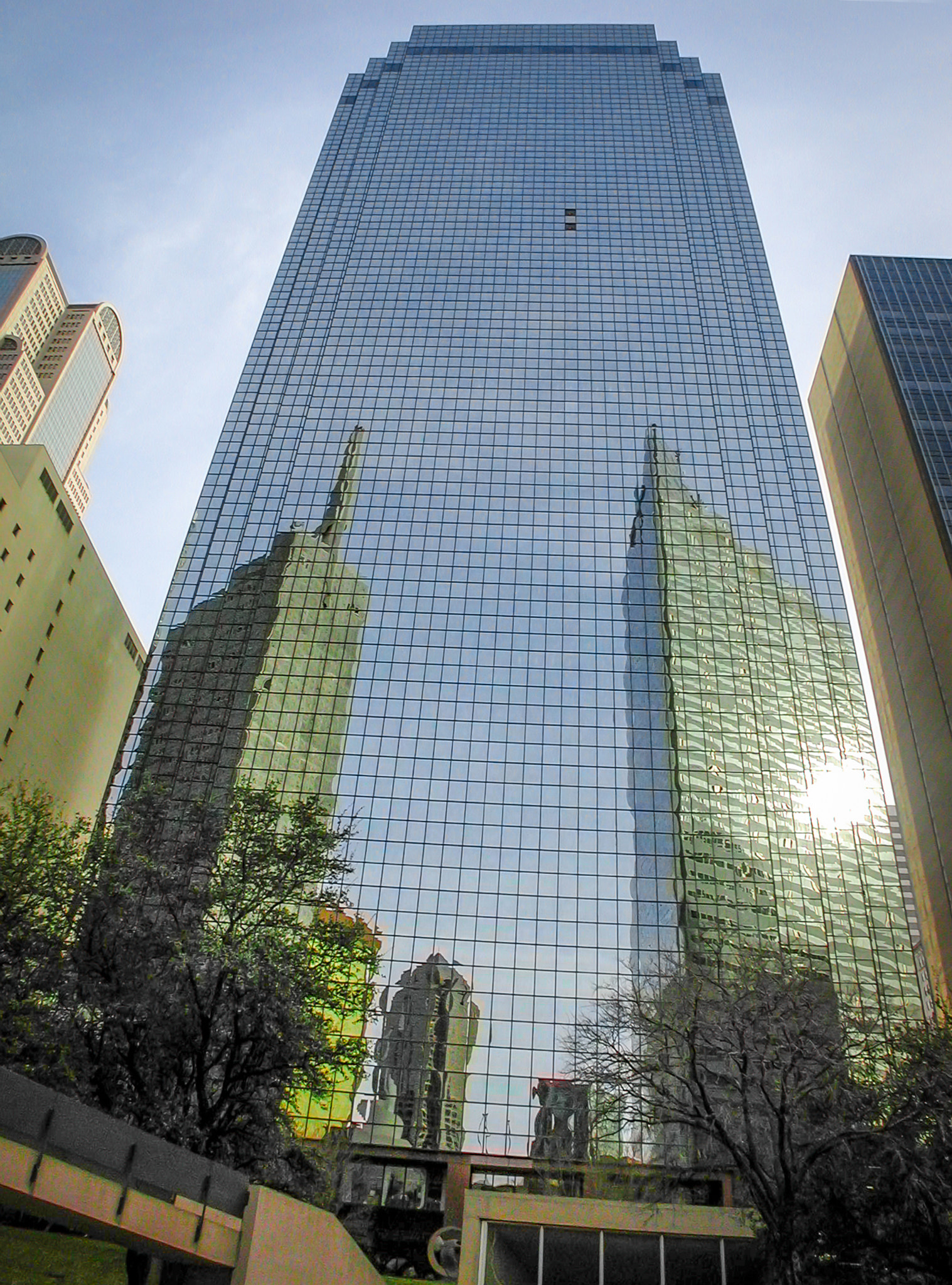 Nikon E990 sample photo. Dallas reflections photography