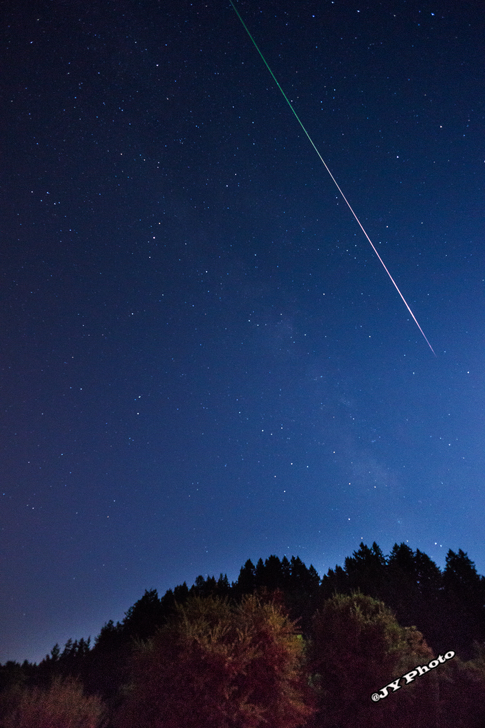 ZEISS Touit 12mm F2.8 sample photo. Meteorite photography