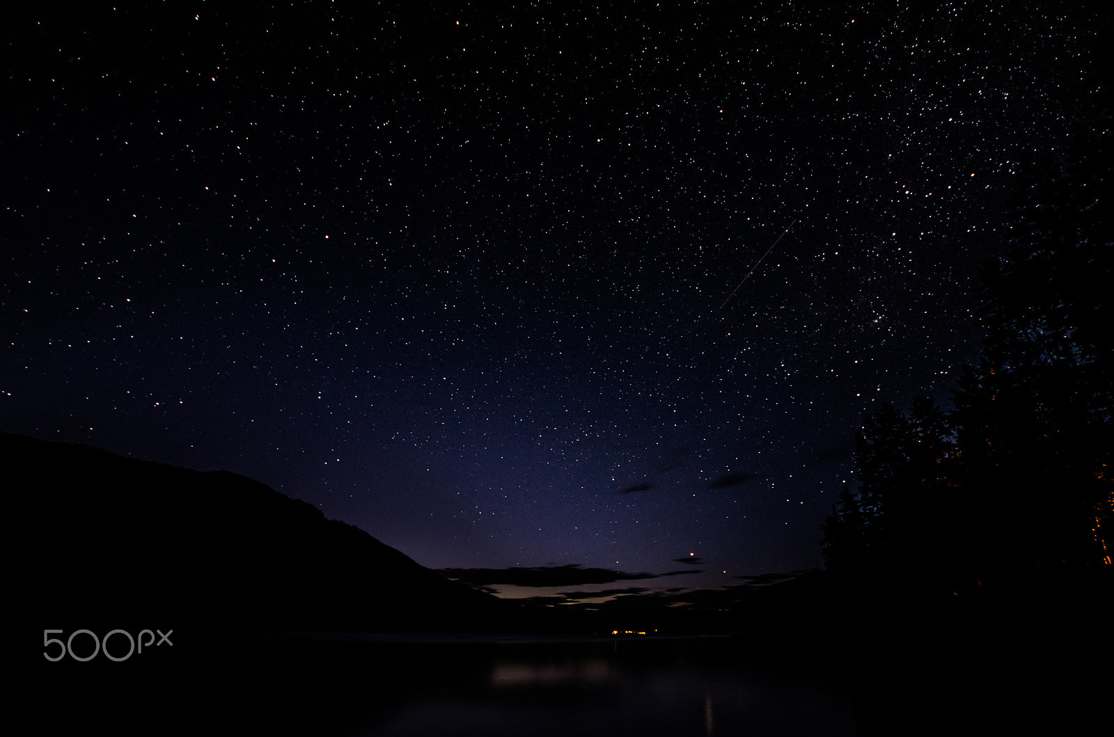 Pentax K-5 + Sigma 10-20mm F3.5 EX DC HSM sample photo. Milky way from mabel lake photography