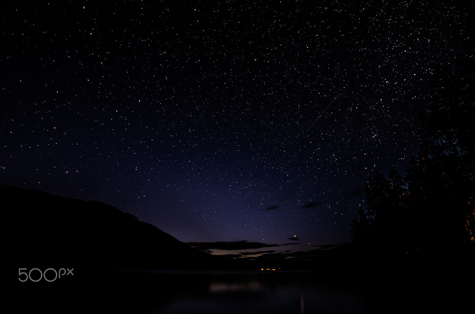 Sigma 10-20mm F3.5 EX DC HSM sample photo. Milky way from mabel lake photography