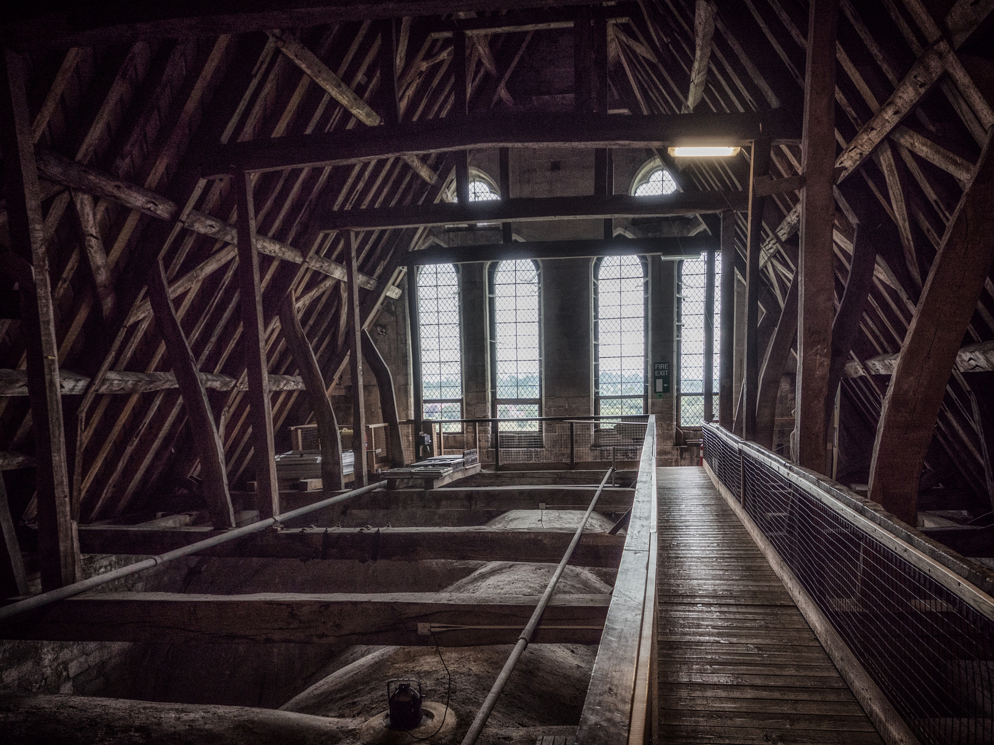 Olympus OM-D E-M10 + OLYMPUS M.12-50mm F3.5-6.3 sample photo. Inside thr roof 2 - salisbury cathedral photography