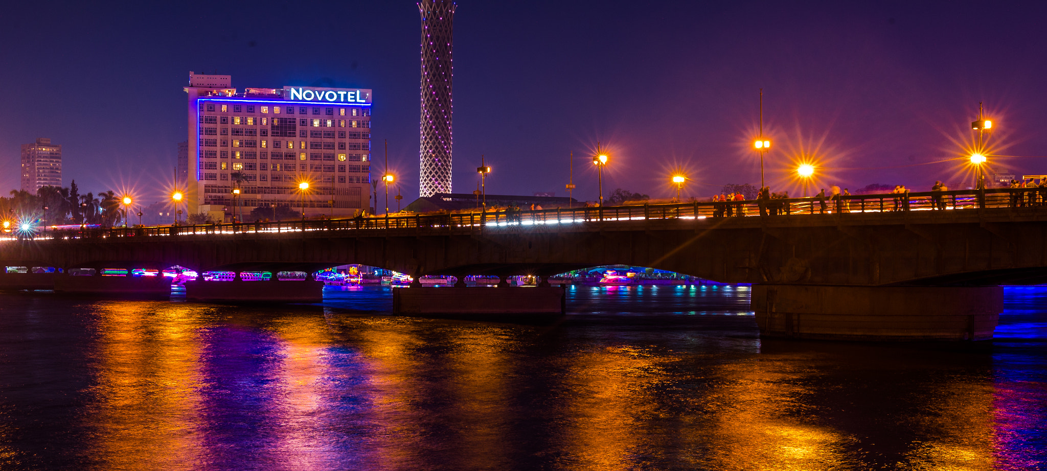 Nikon D4 + Nikon AF-S Nikkor 50mm F1.4G sample photo. Kairo at night photography