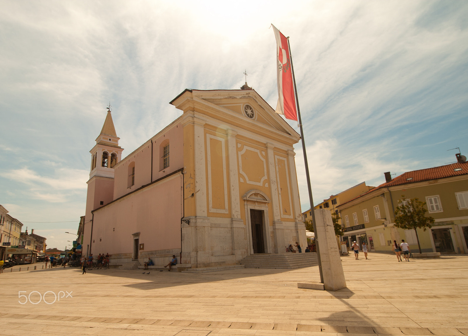 Canon EOS 400D (EOS Digital Rebel XTi / EOS Kiss Digital X) sample photo. Poreč church of our lady of angel photography