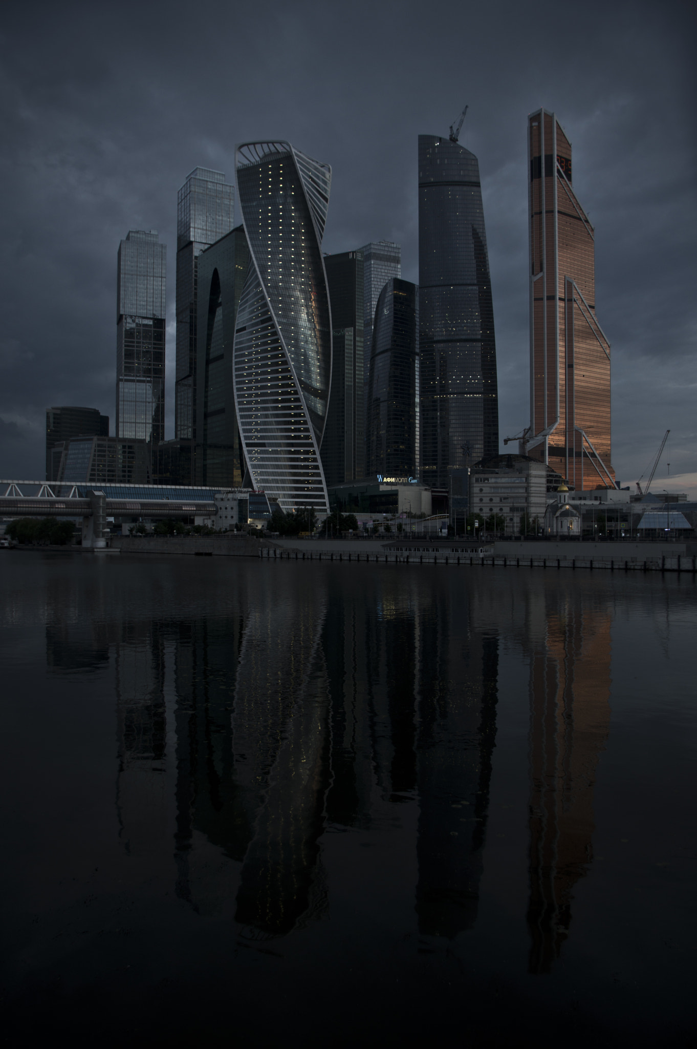 Pentax K-3 II sample photo. Moscow-city photography