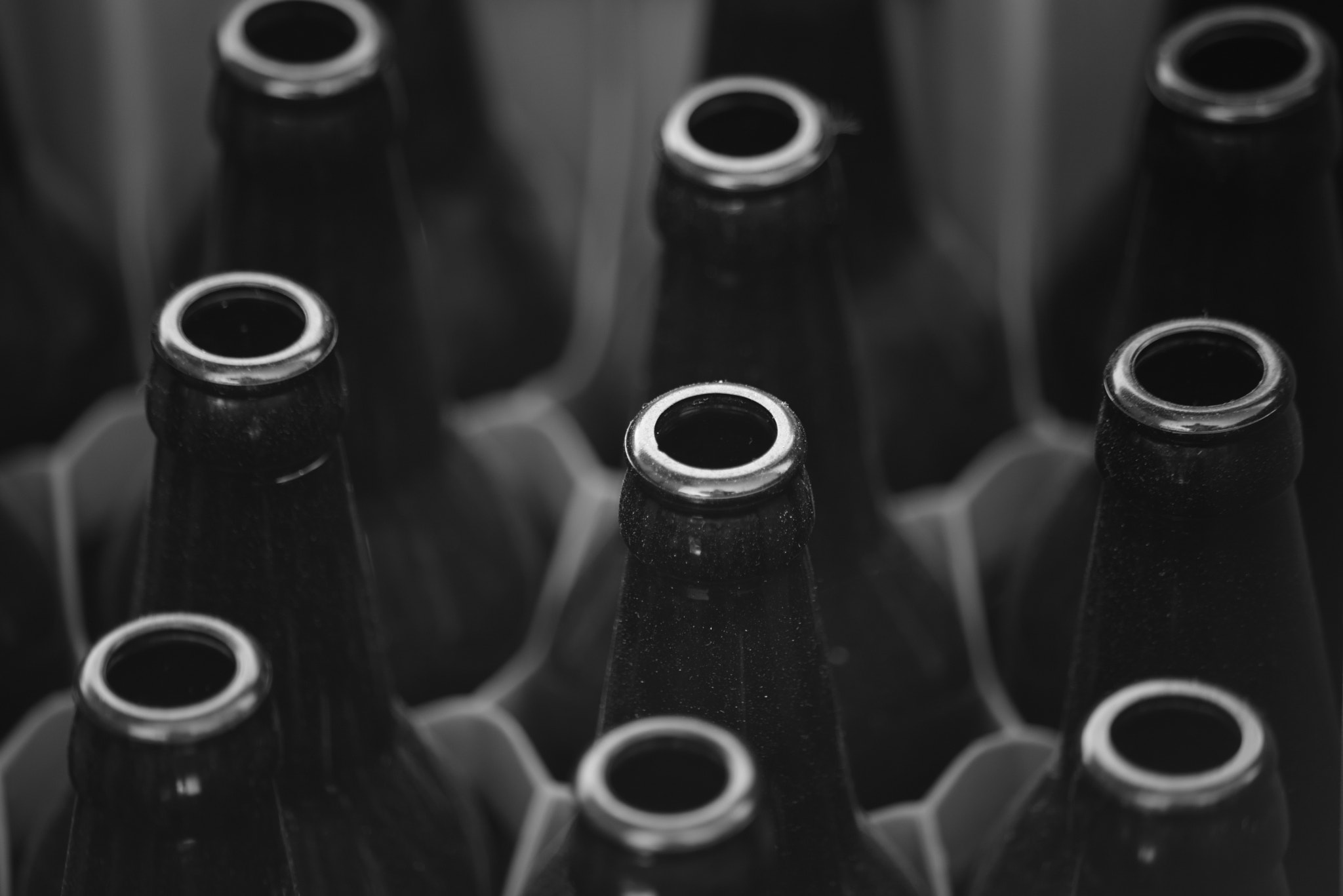 Sigma 70-300mm F4-5.6 APO Macro Super II sample photo. Empty beer bottles - revisited photography