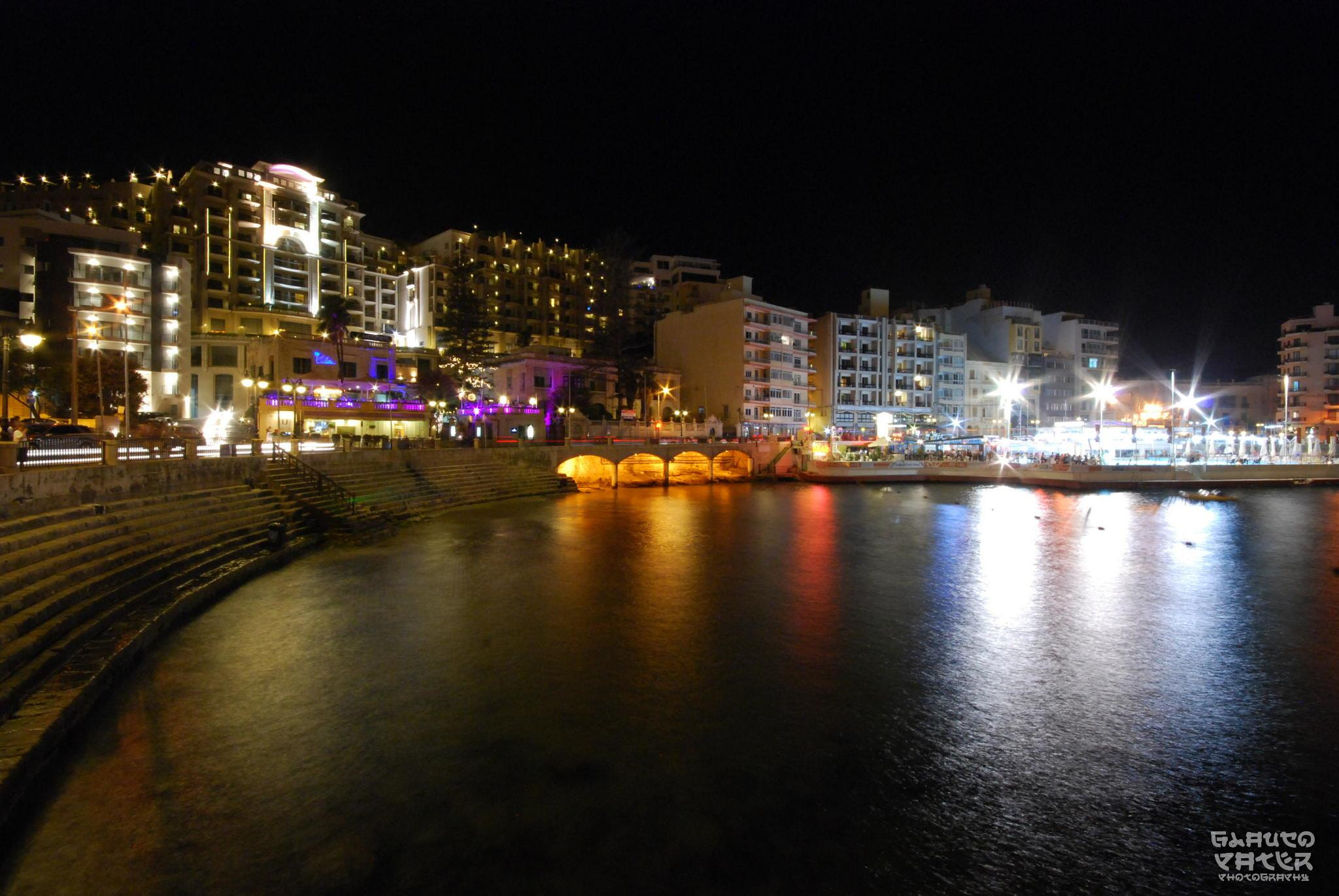 Sigma 10-20mm F4-5.6 EX DC HSM sample photo. A night in saint julian bay photography