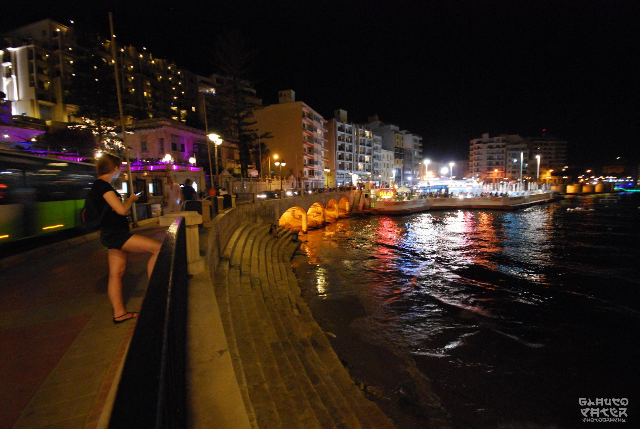 Sigma 10-20mm F4-5.6 EX DC HSM sample photo. A night in saint julian bay photography