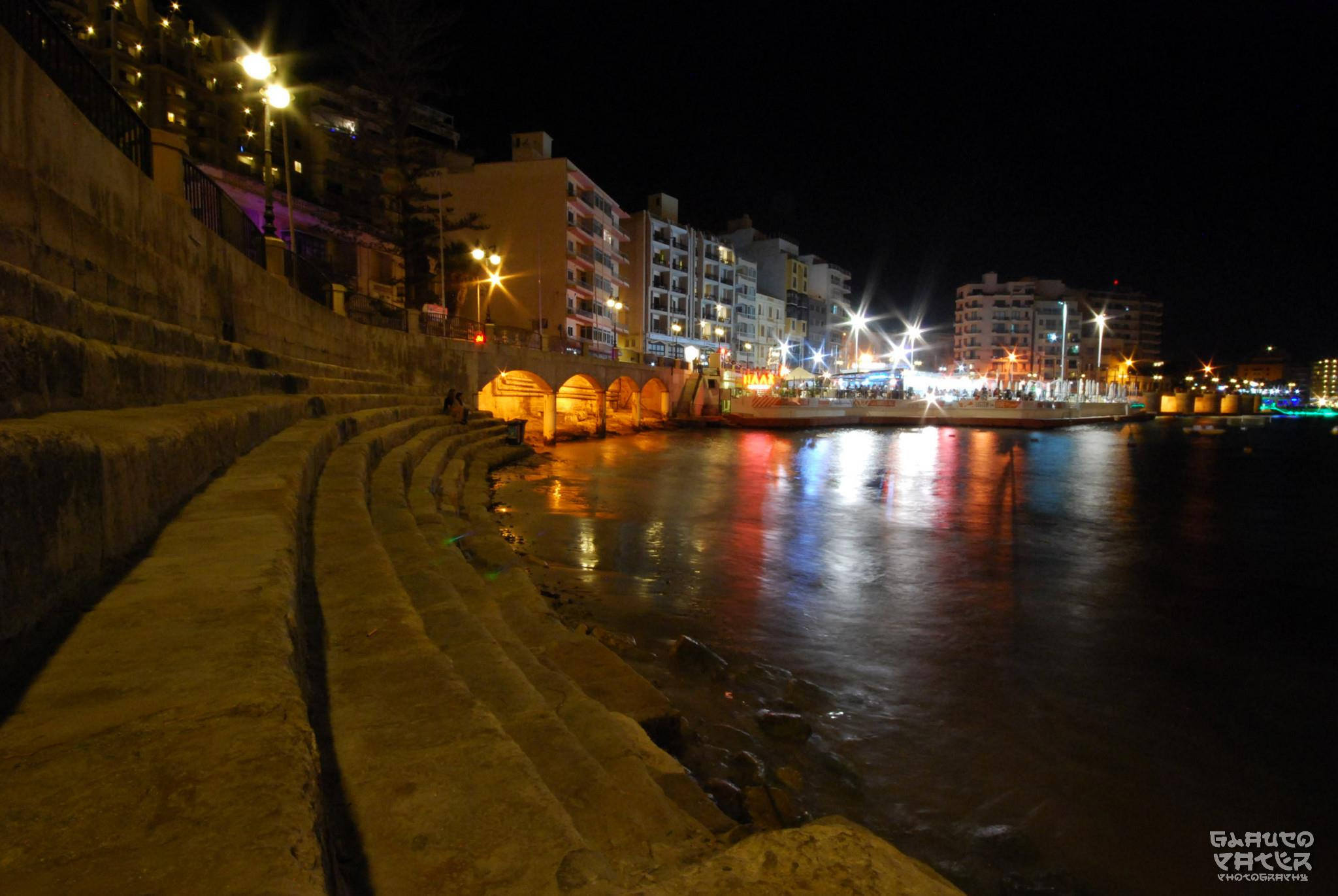 Sigma 10-20mm F4-5.6 EX DC HSM sample photo. A night in saint julian bay photography