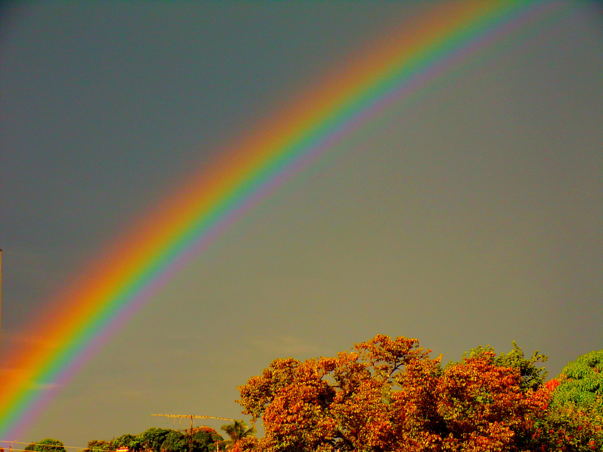 JK KODAK PIXPRO AZ421 sample photo. Rainbow photography